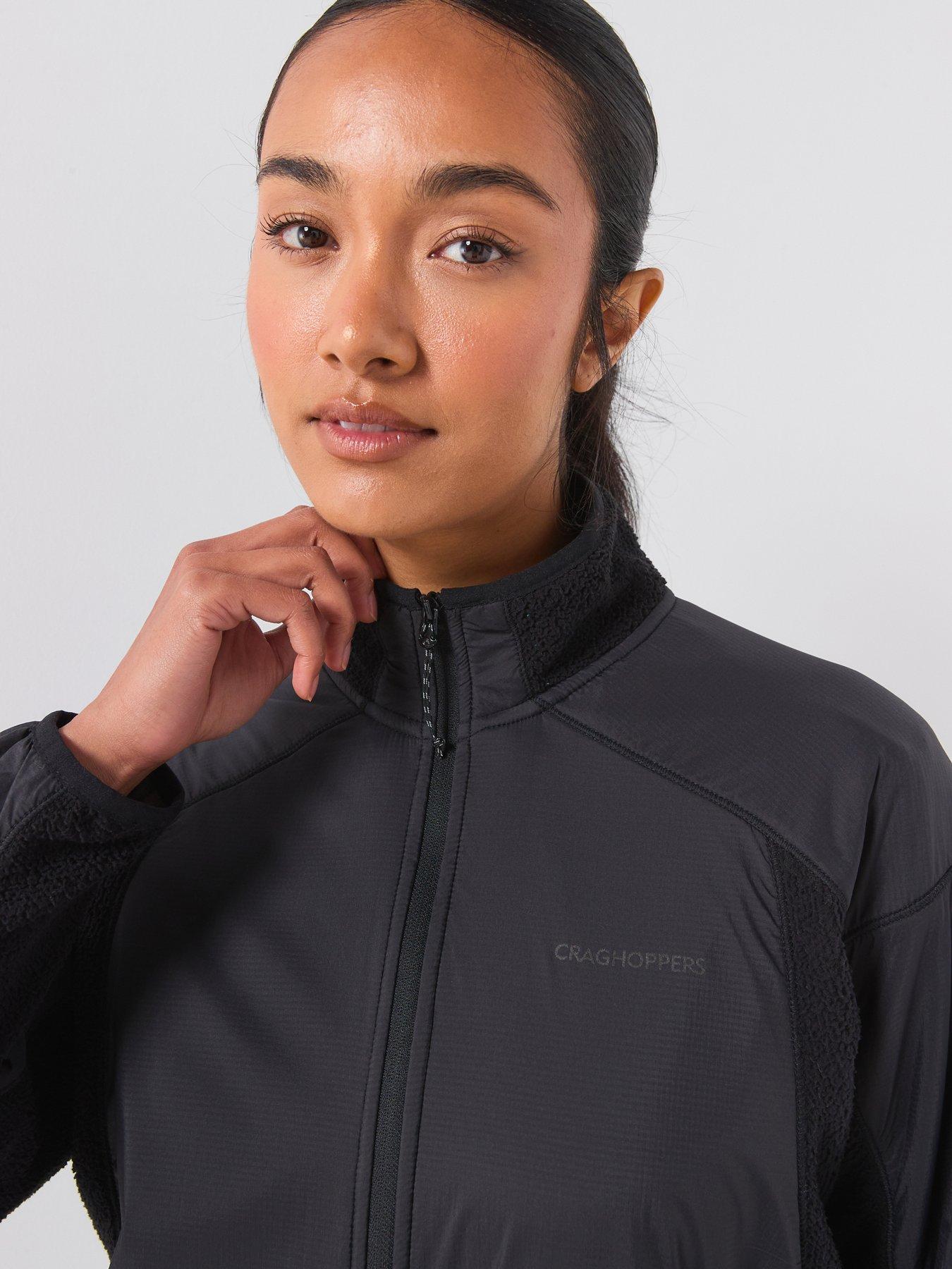 Image 4 of 6 of Craghoppers Womens Compresslite Hybrid Fleece Jacket -black