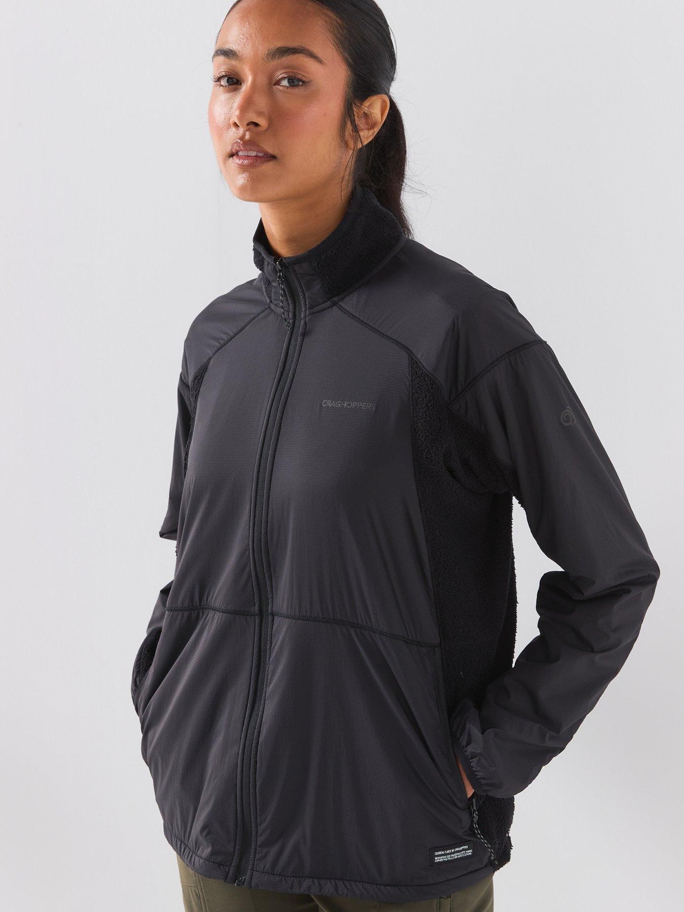 Image 6 of 6 of Craghoppers Womens Compresslite Hybrid Fleece Jacket -black