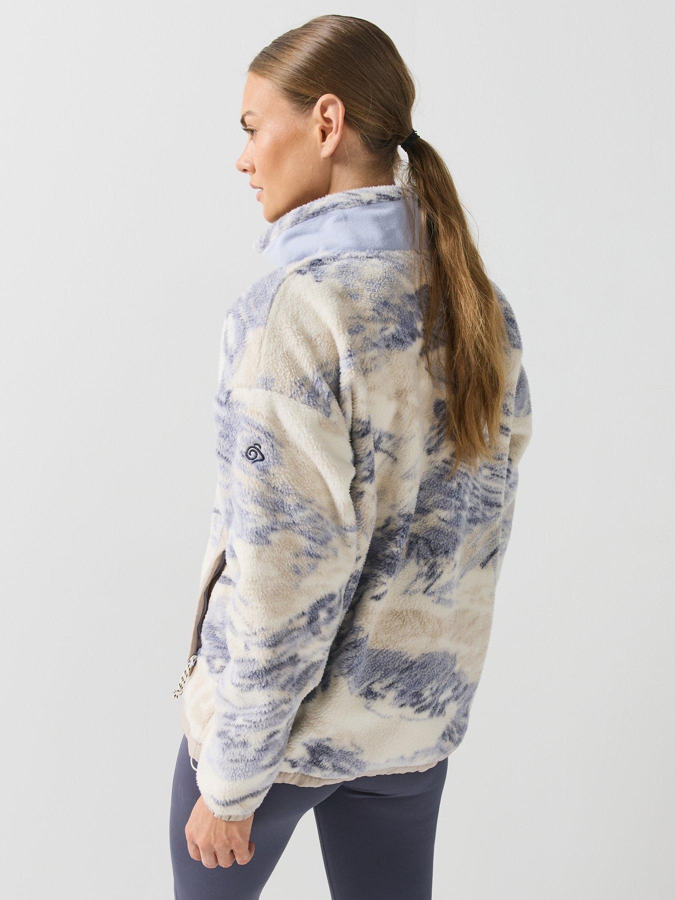 Image 2 of 6 of Craghoppers Womens Sanaa Fleece Jacket -blue