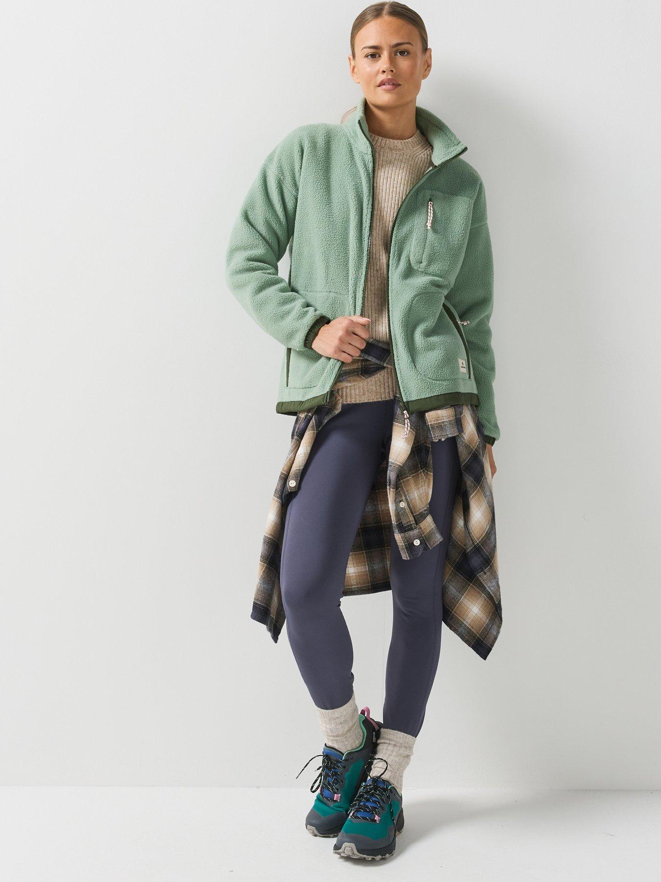 Image 3 of 6 of Craghoppers Womens Sanaa Fleece Jacket -green