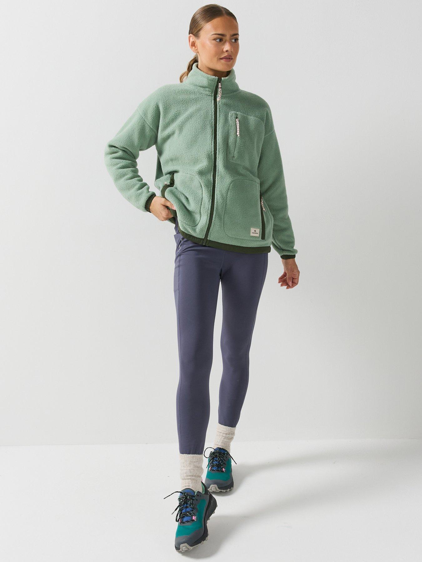 Image 6 of 6 of Craghoppers Womens Sanaa Fleece Jacket -green