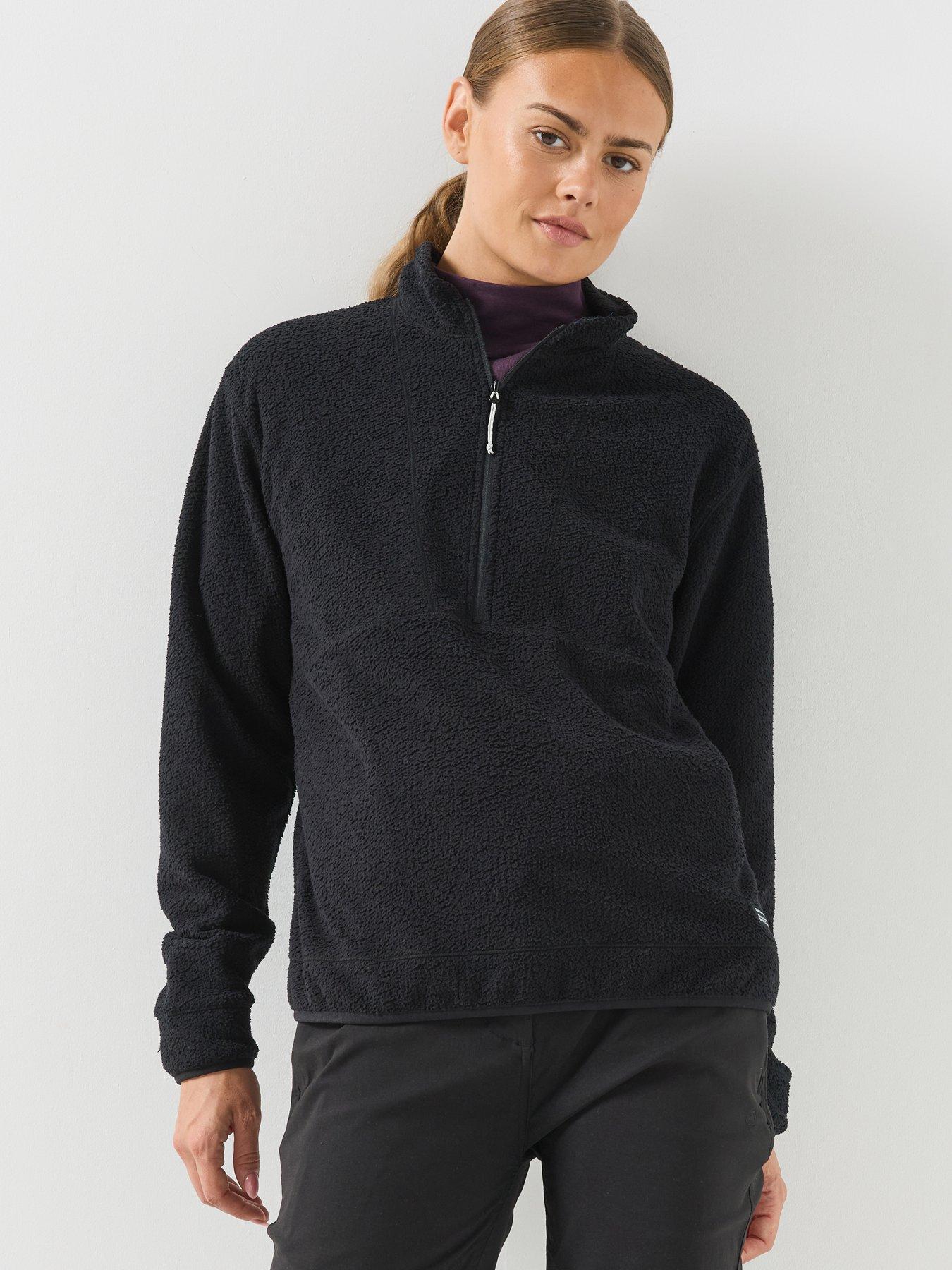 Image 1 of 6 of Craghoppers Womens Compresslite Half Zip Fleece -black
