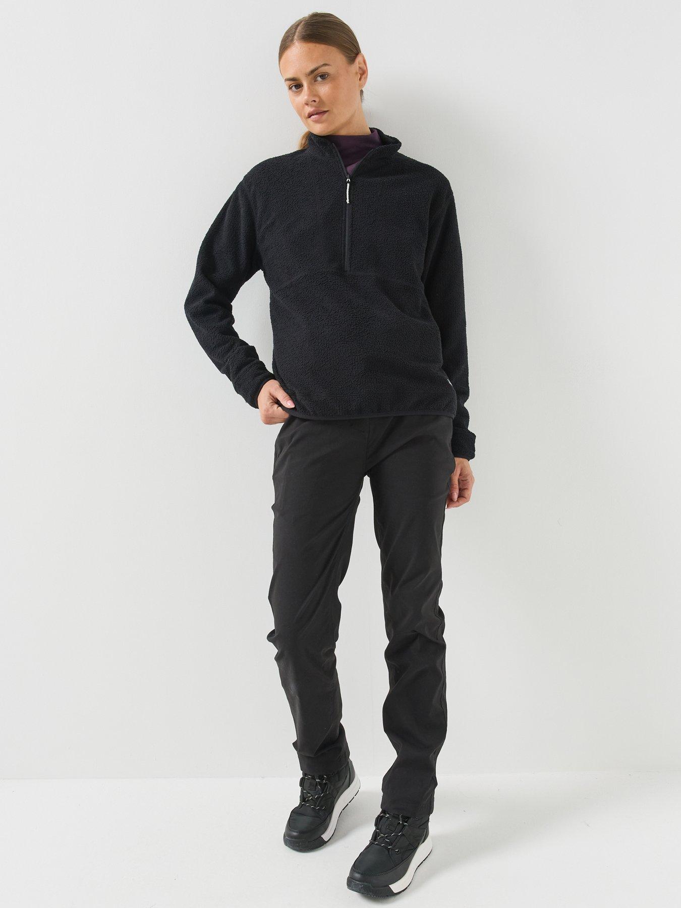 Image 3 of 6 of Craghoppers Womens Compresslite Half Zip Fleece -black