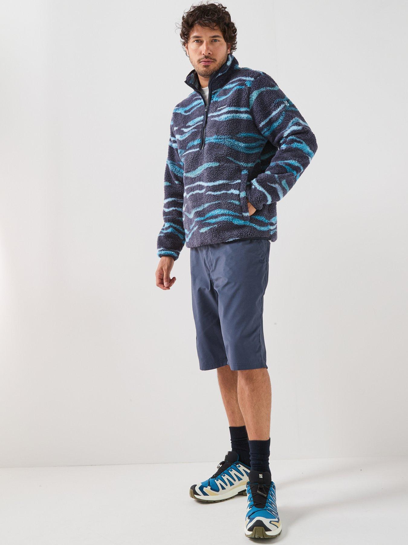 Image 3 of 6 of Craghoppers Mens National Trust Rawthey Half Zip Fleece -blue