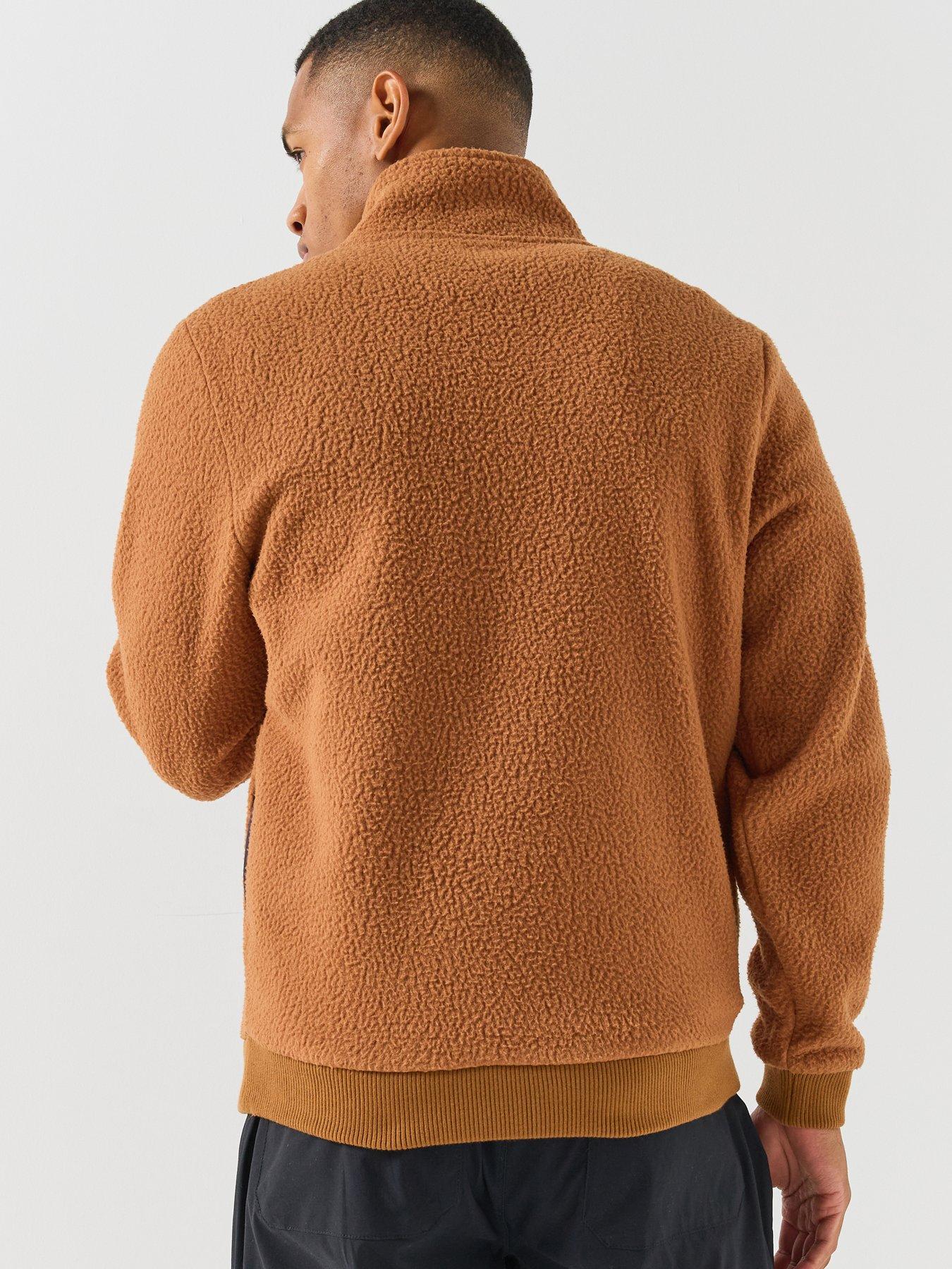 Image 2 of 5 of Craghoppers Mens National Trust Cormorant Half Zip Teddy Fleece - Orange