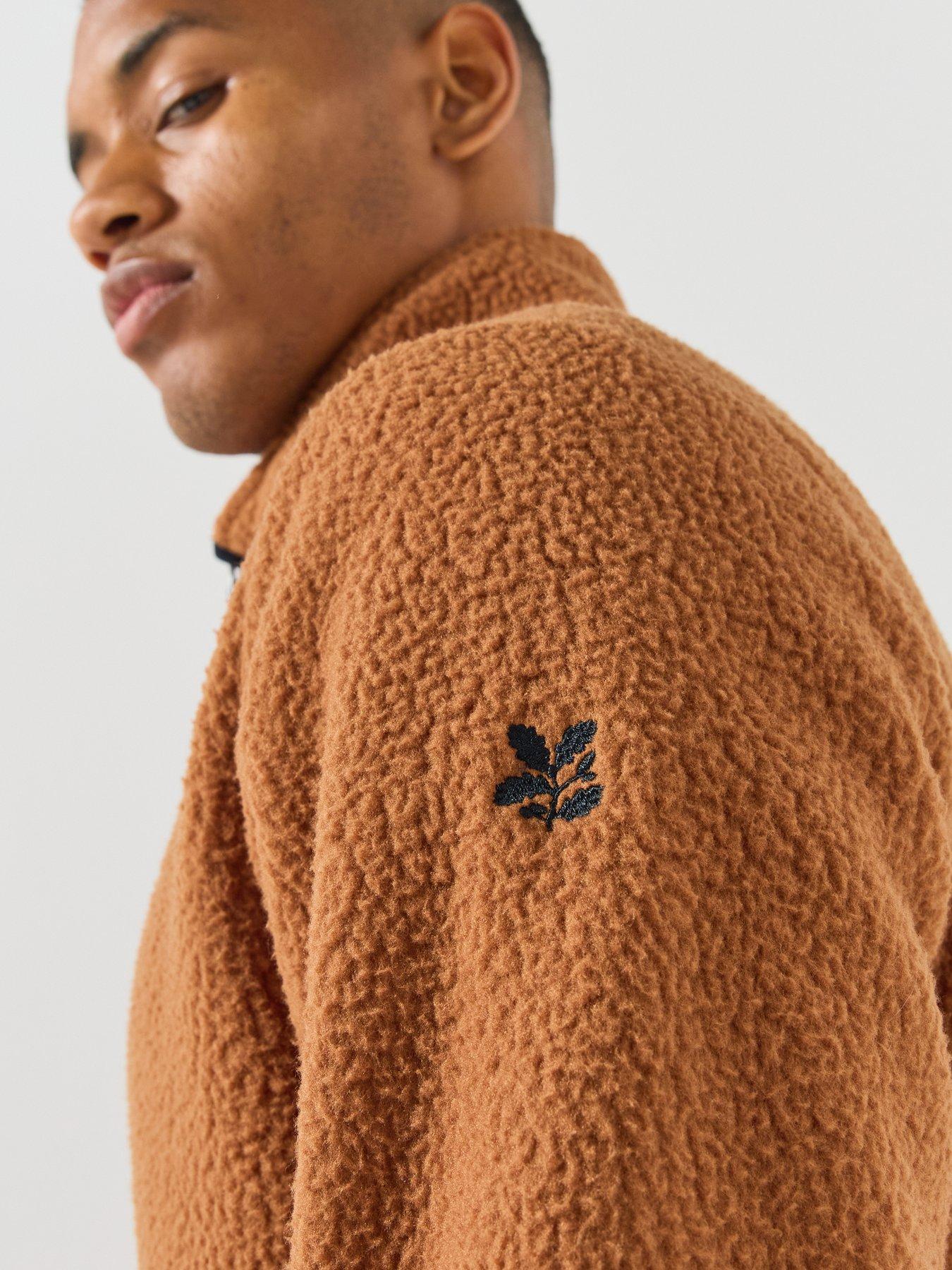 Image 5 of 5 of Craghoppers Mens National Trust Cormorant Half Zip Teddy Fleece - Orange