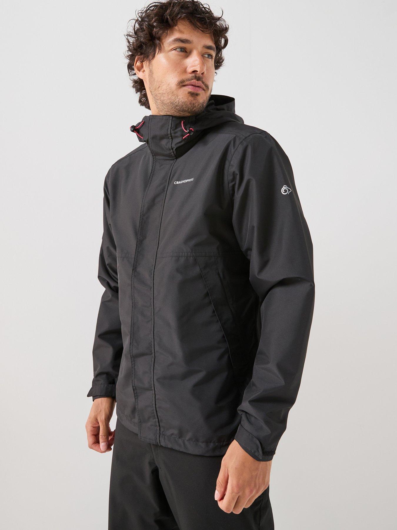 Image 1 of 6 of Craghoppers Mens Ossus Duke Of Edinburgh Waterproof Shell Jacket - Black