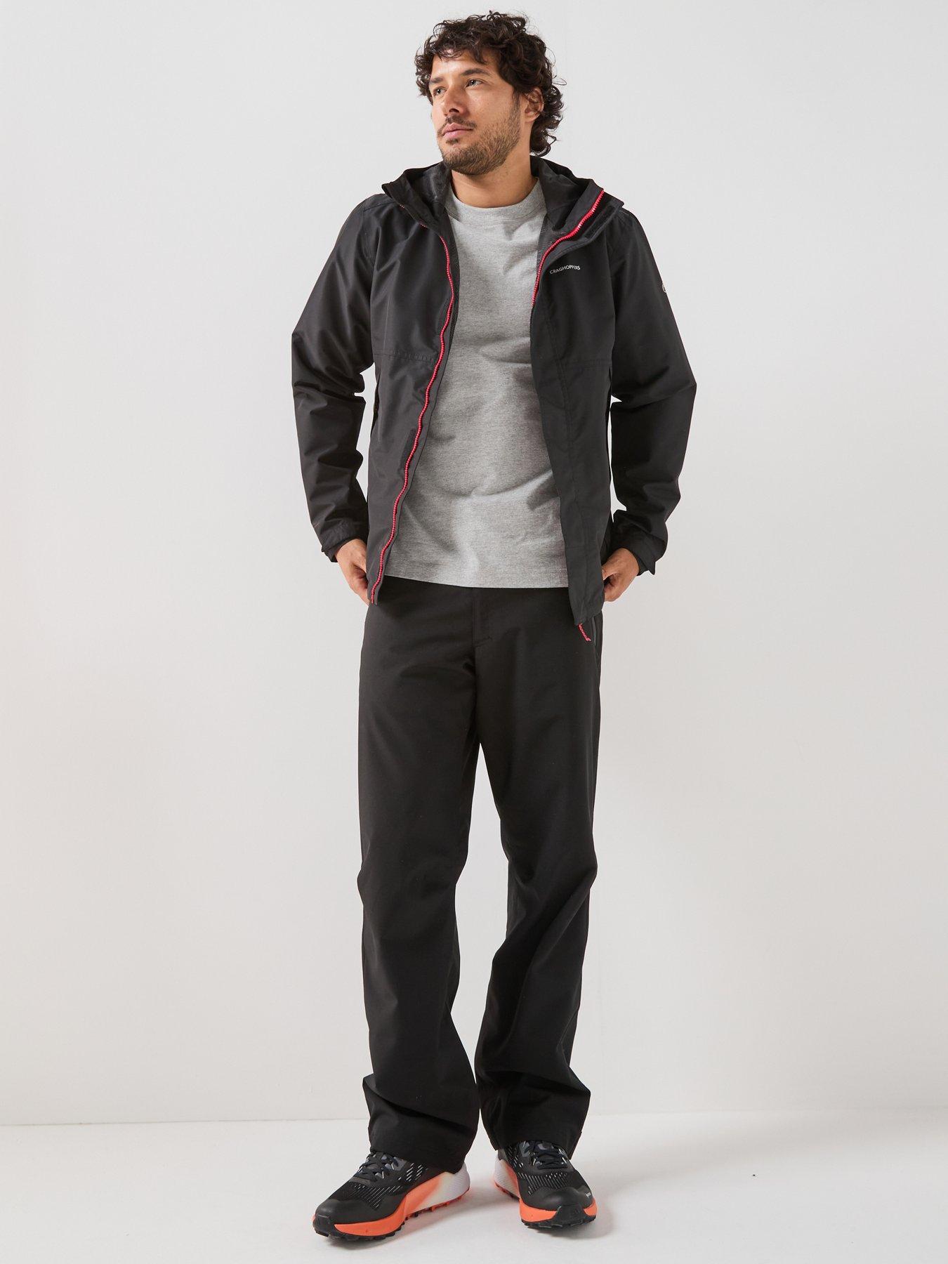 Image 3 of 6 of Craghoppers Mens Ossus Duke Of Edinburgh Waterproof Shell Jacket - Black