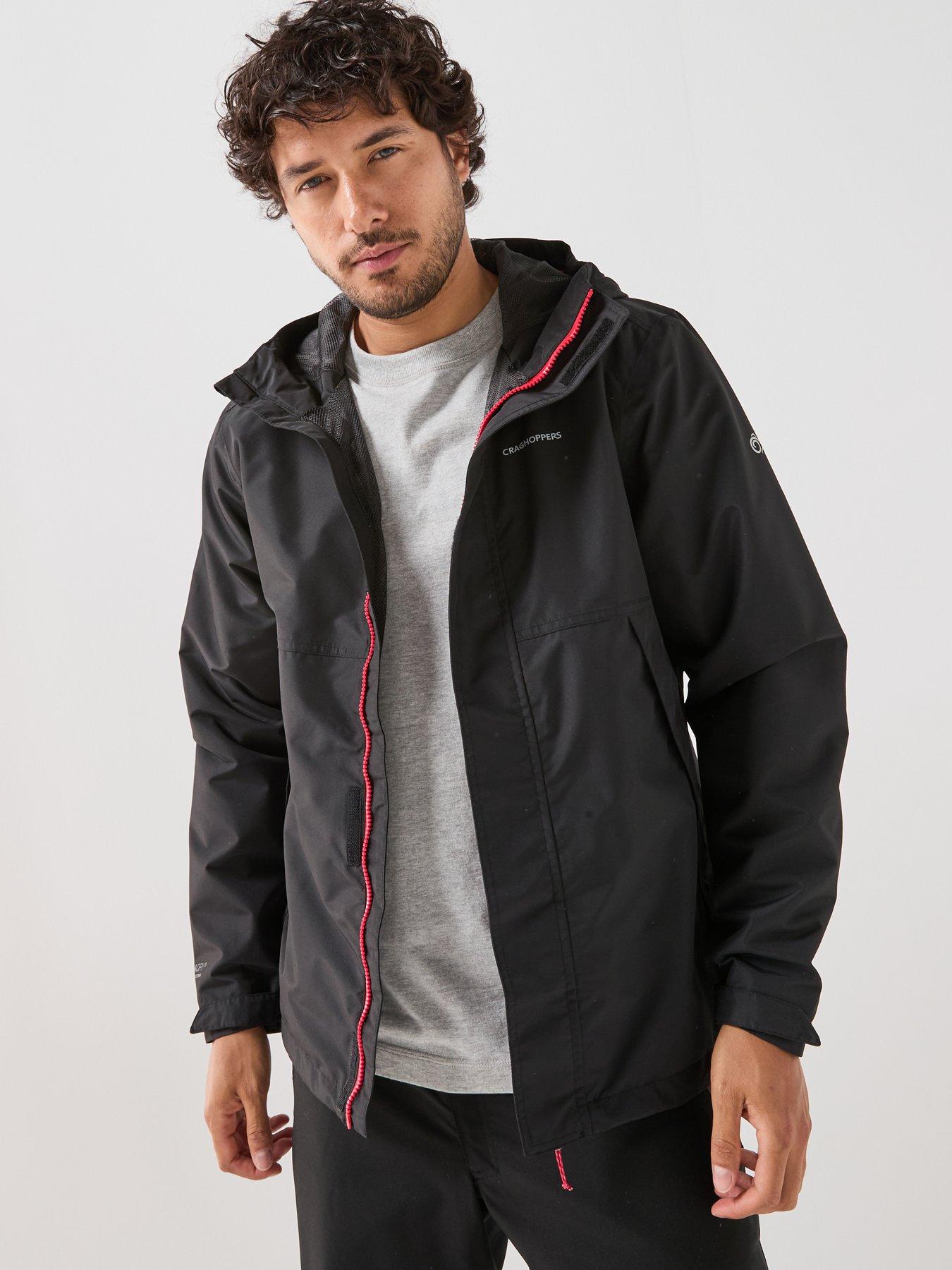 Image 5 of 6 of Craghoppers Mens Ossus Duke Of Edinburgh Waterproof Shell Jacket - Black