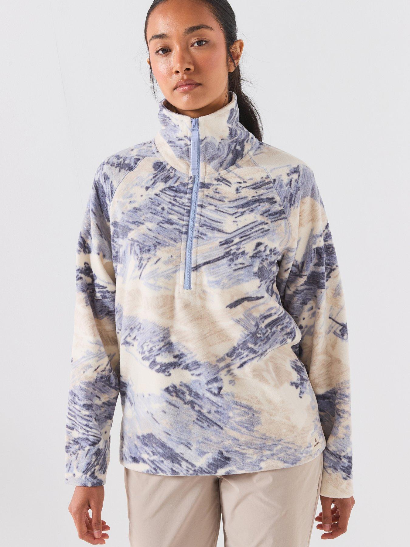 Craghoppers Womens Annjela Half Zip Fleece -blue