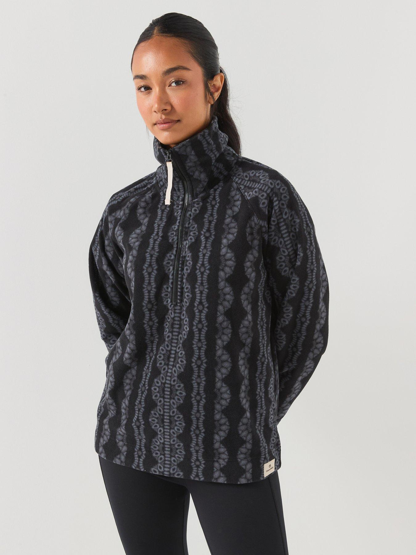 Craghoppers Womens Annjela Half Zip Fleece -black