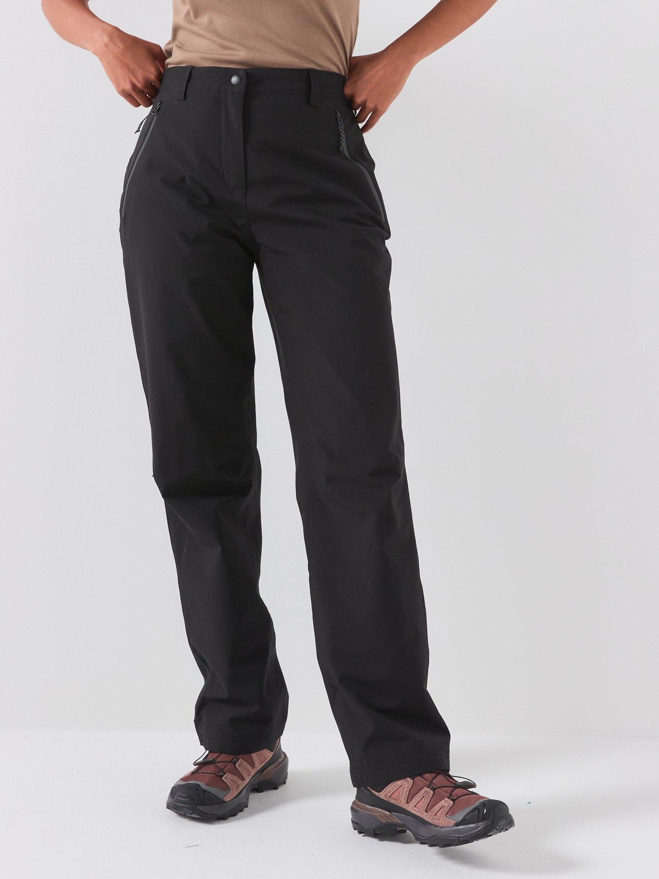 Image 1 of 6 of Craghoppers Womens Aysgarth Pro Thermo Waterproof Overtrousers -black