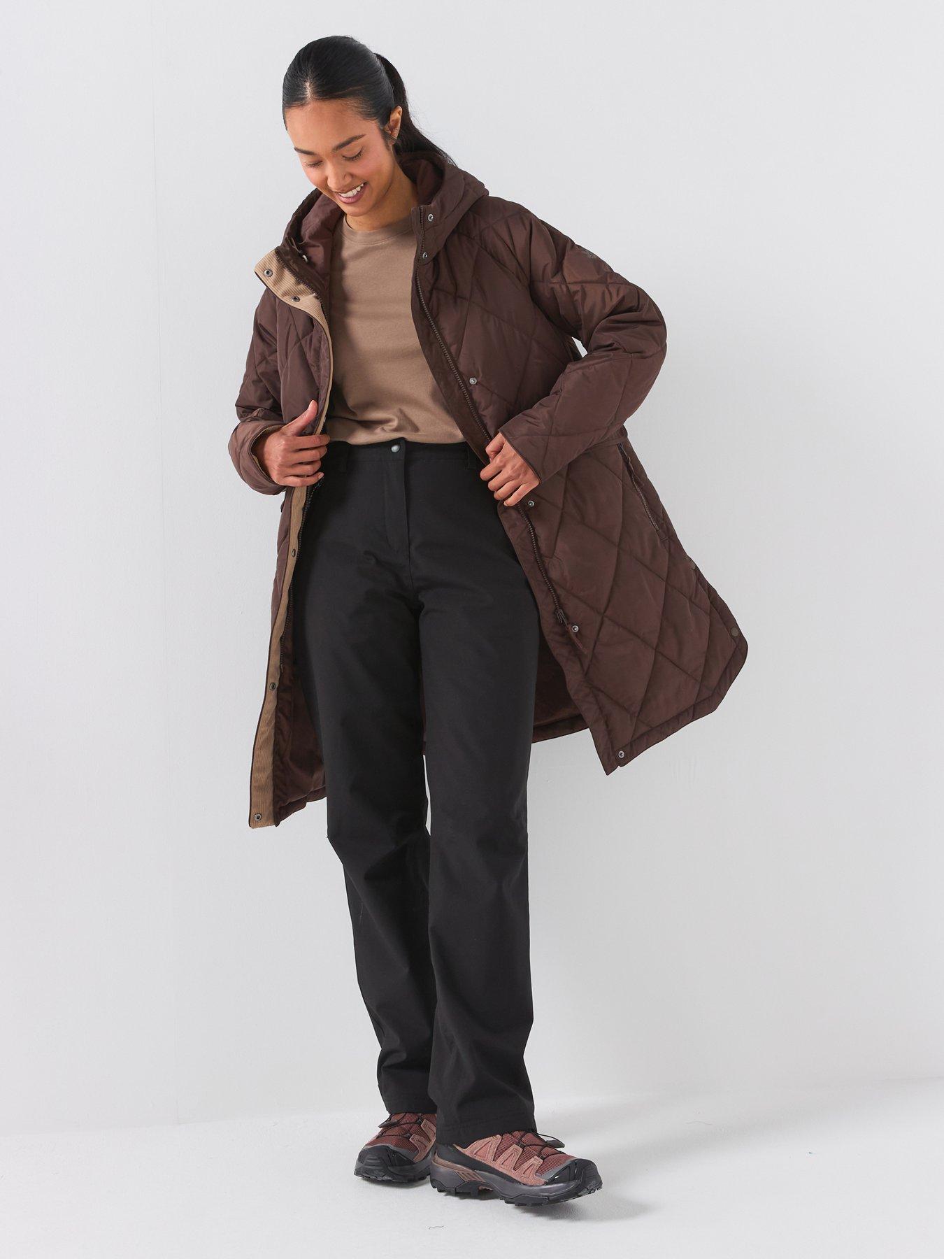 Image 5 of 6 of Craghoppers Womens Aysgarth Pro Thermo Waterproof Overtrousers -black