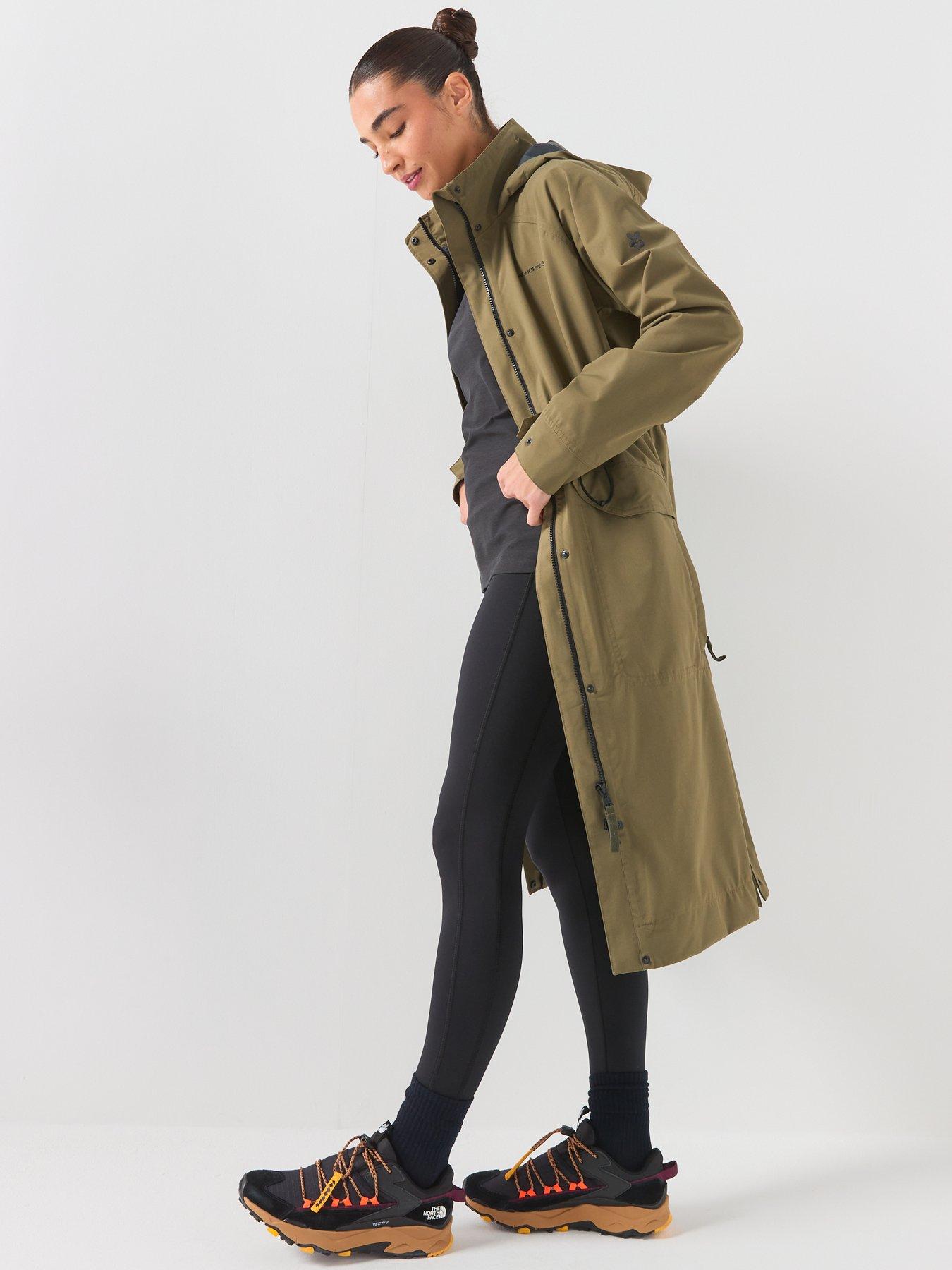 Image 3 of 6 of Craghoppers Womens National Trust Saxifrage Waterproof Shell Jacket -brown
