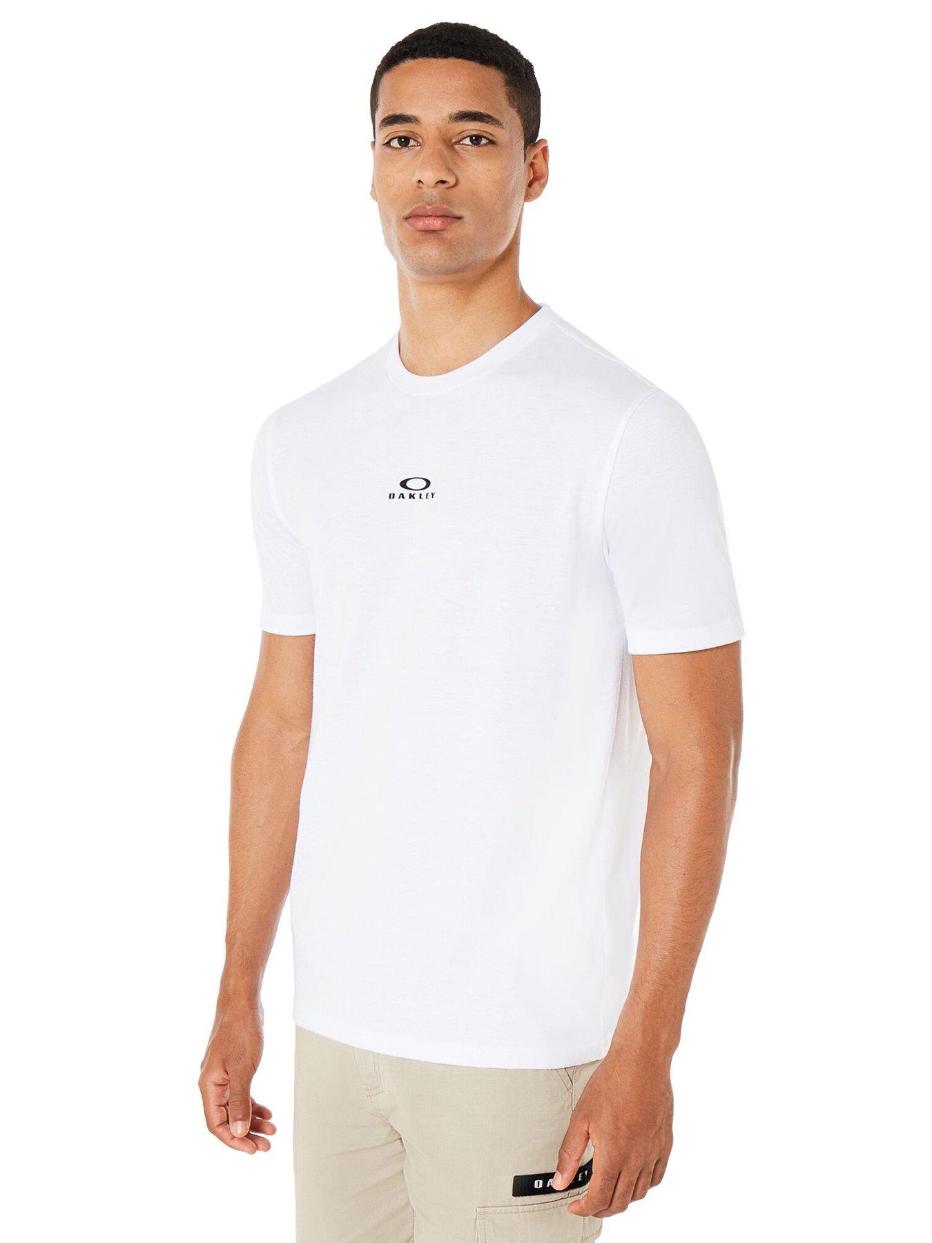 Oakley Mens Bark T-Shirt - White
