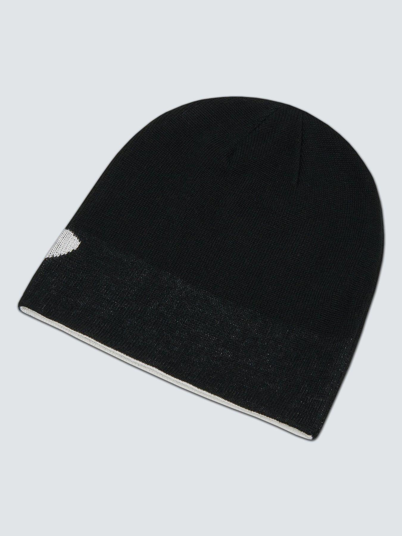 Image 2 of 3 of Oakley Mens Soft Knit Logo Beanie Hats - Black