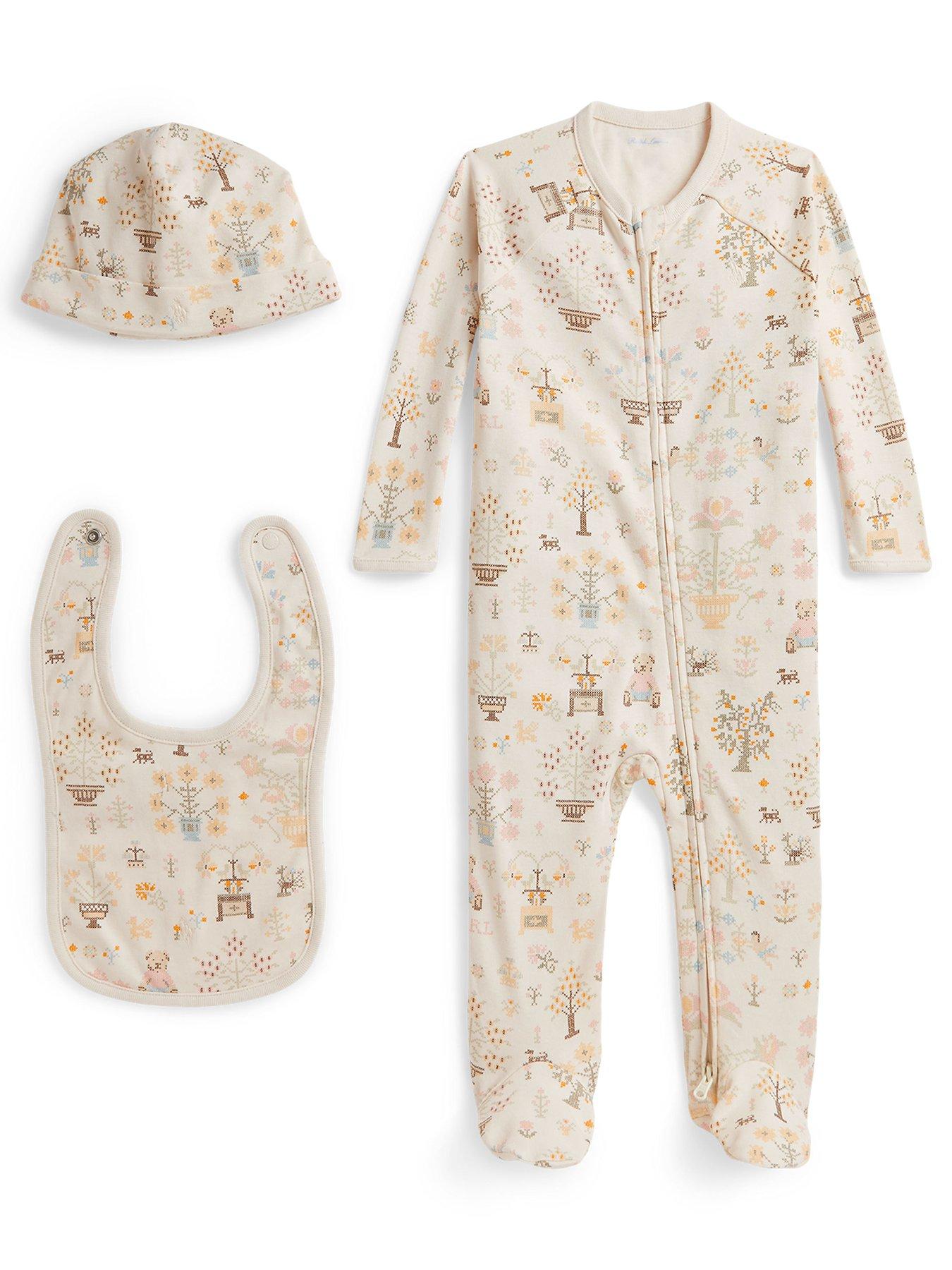 Polo Ralph Lauren Baby Girls Gift Box Set - Cream