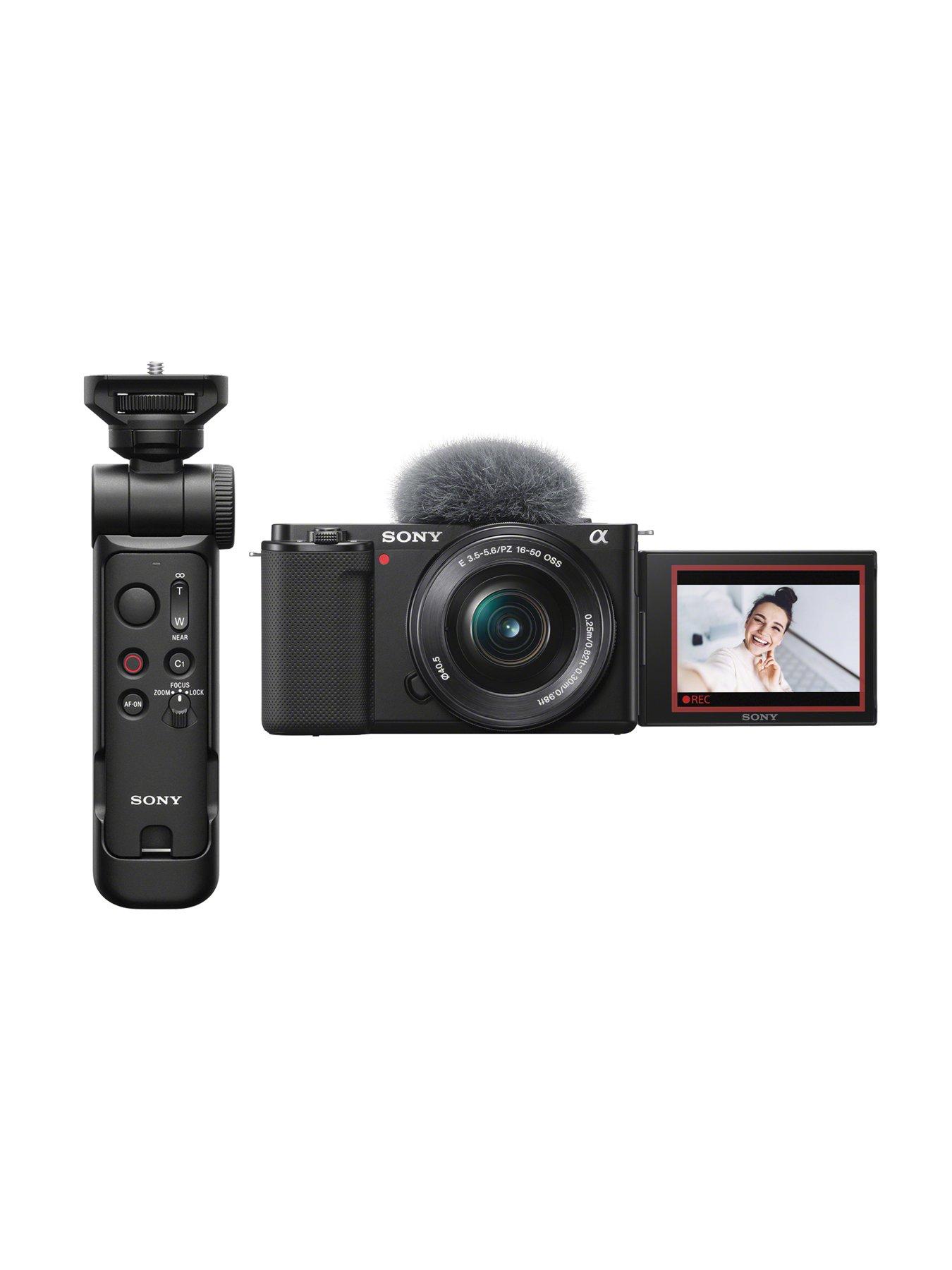 Image 2 of 6 of Sony Alpha ZV-E10 Compact System Vlogging Camera Creator Grip Kit