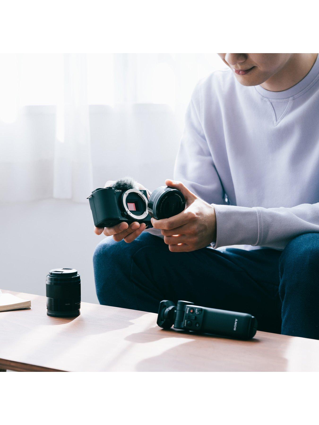 Image 6 of 6 of Sony Alpha ZV-E10 Compact System Vlogging Camera Creator Grip Kit