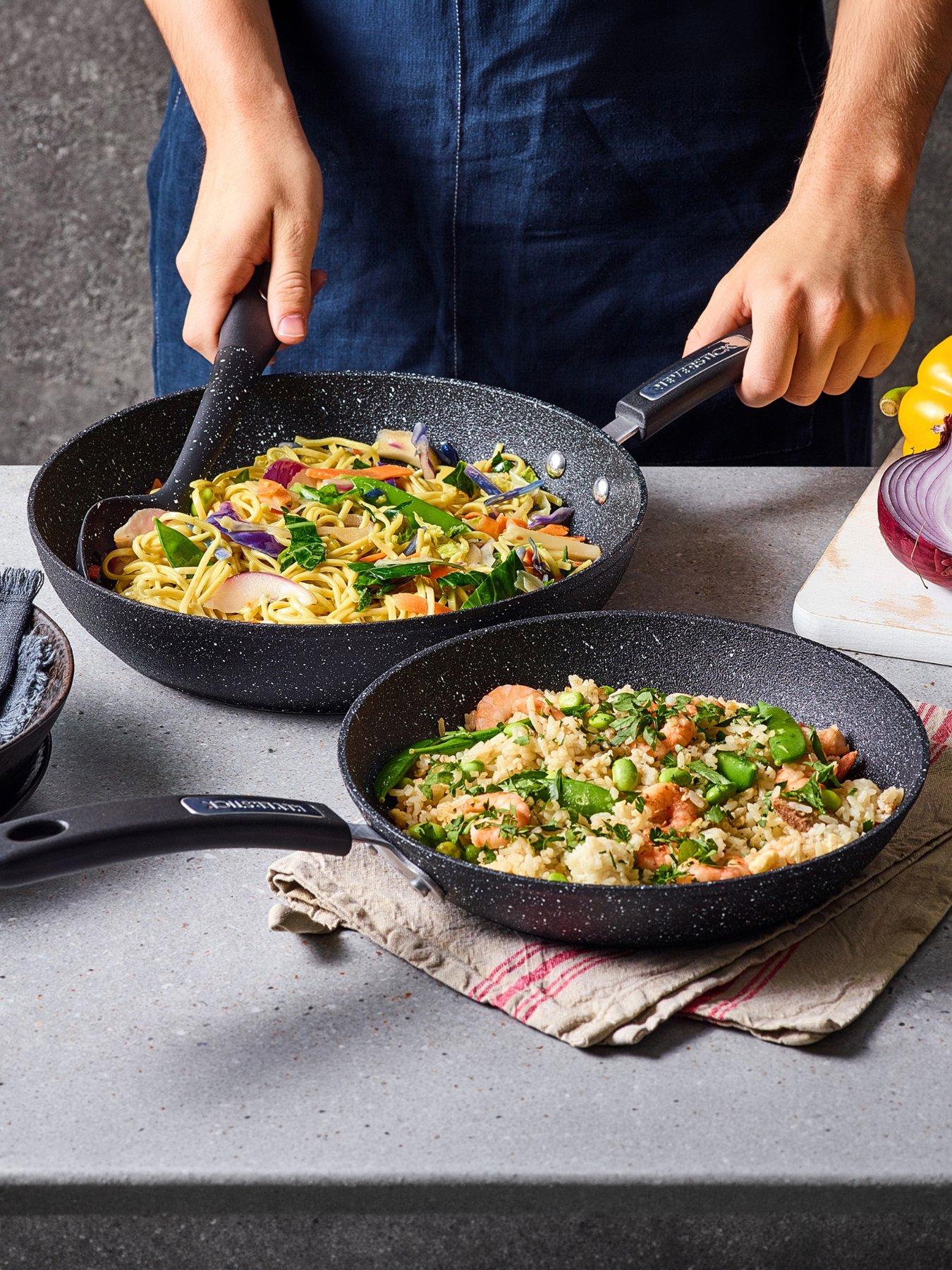 Scoville Neverstick 2 Piece Frying Pan Set