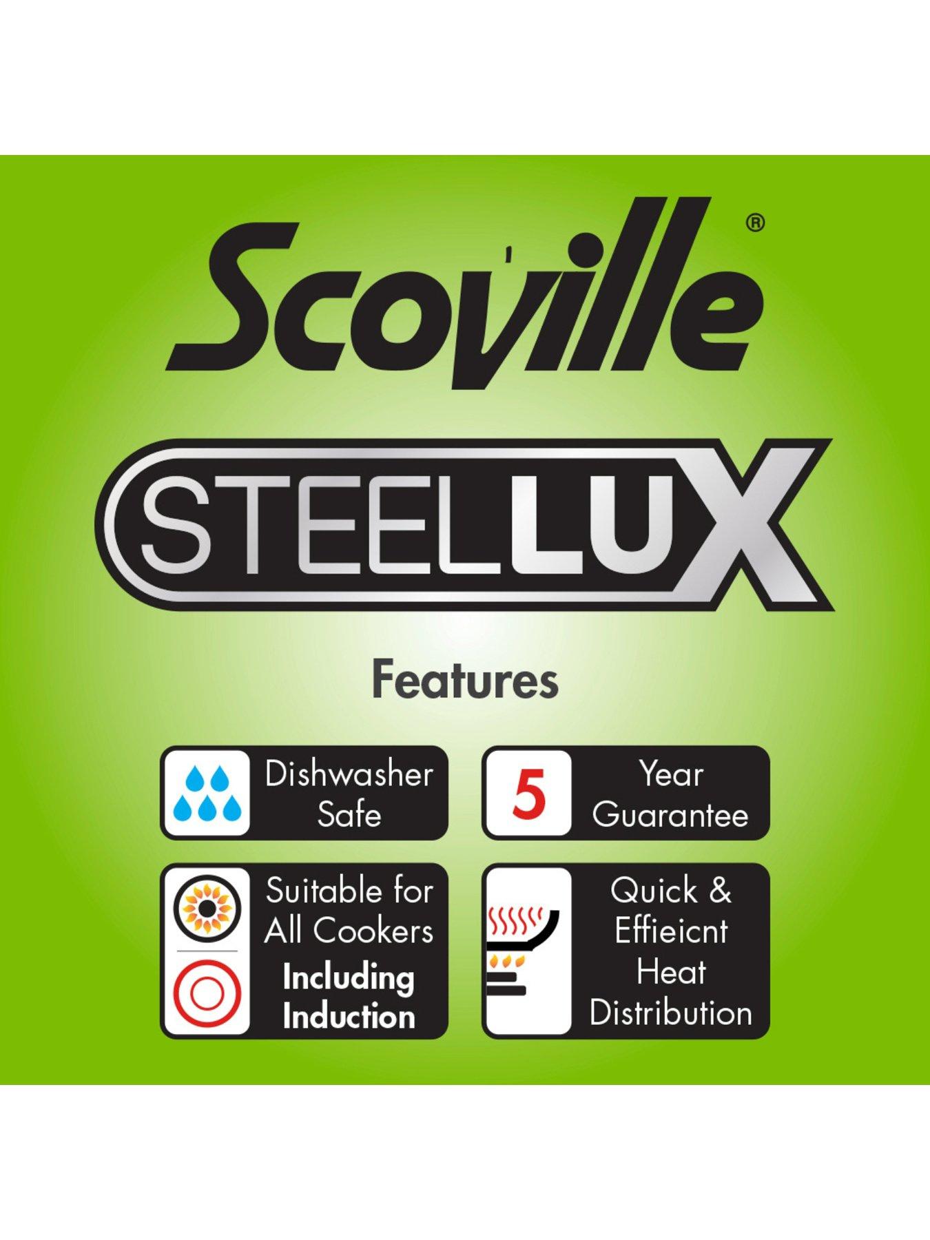 Image 6 of 6 of Scoville Steellux 2 Piece Frying Pan Set