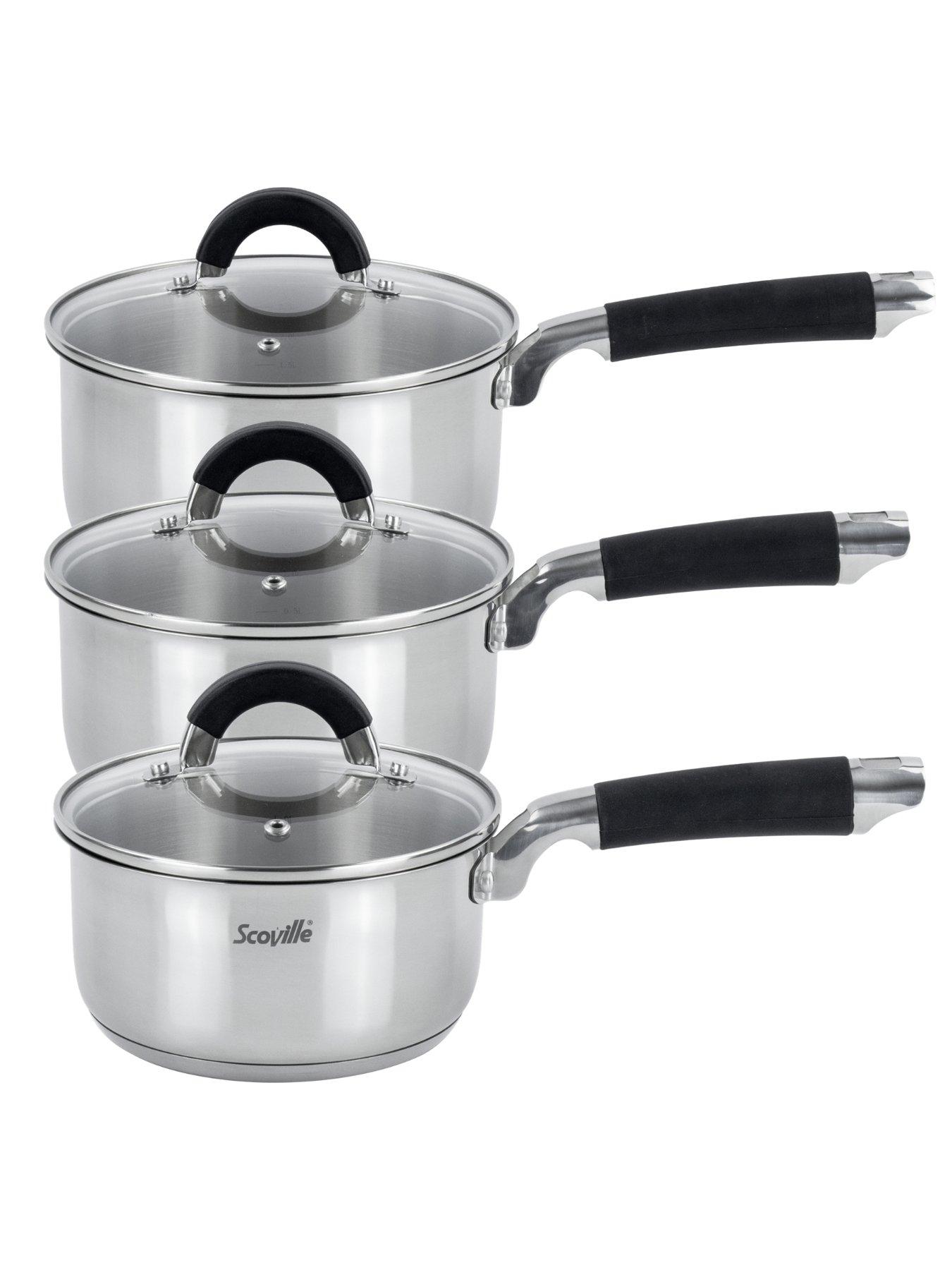 Image 2 of 6 of Scoville Scoville Steellux 5 Piece cookware set