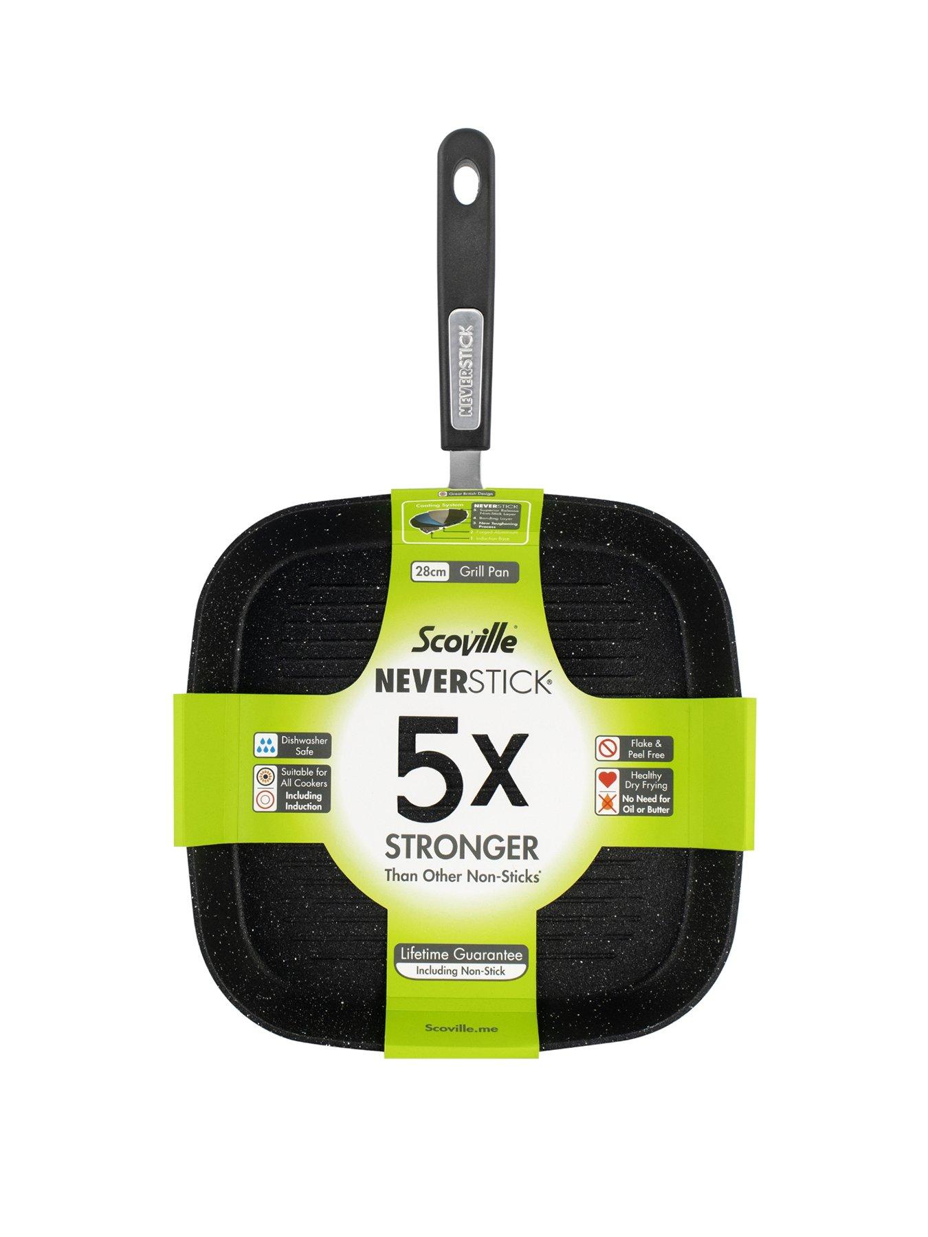 Scoville Neverstick 28cm Grill Pan