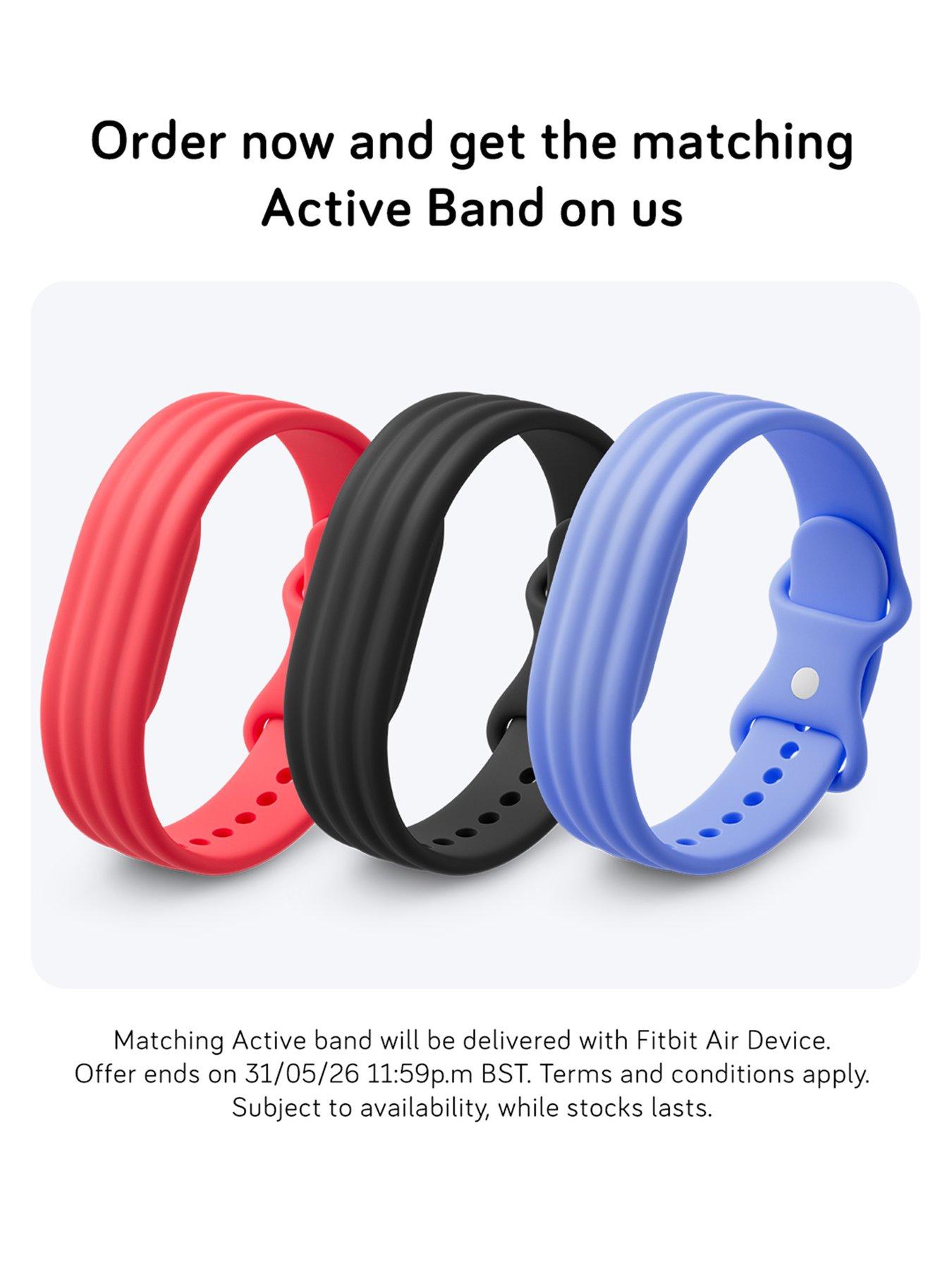Image 2 of 7 of Fitbit Google Fitbit Air + Google Fitbit Air Active Band
