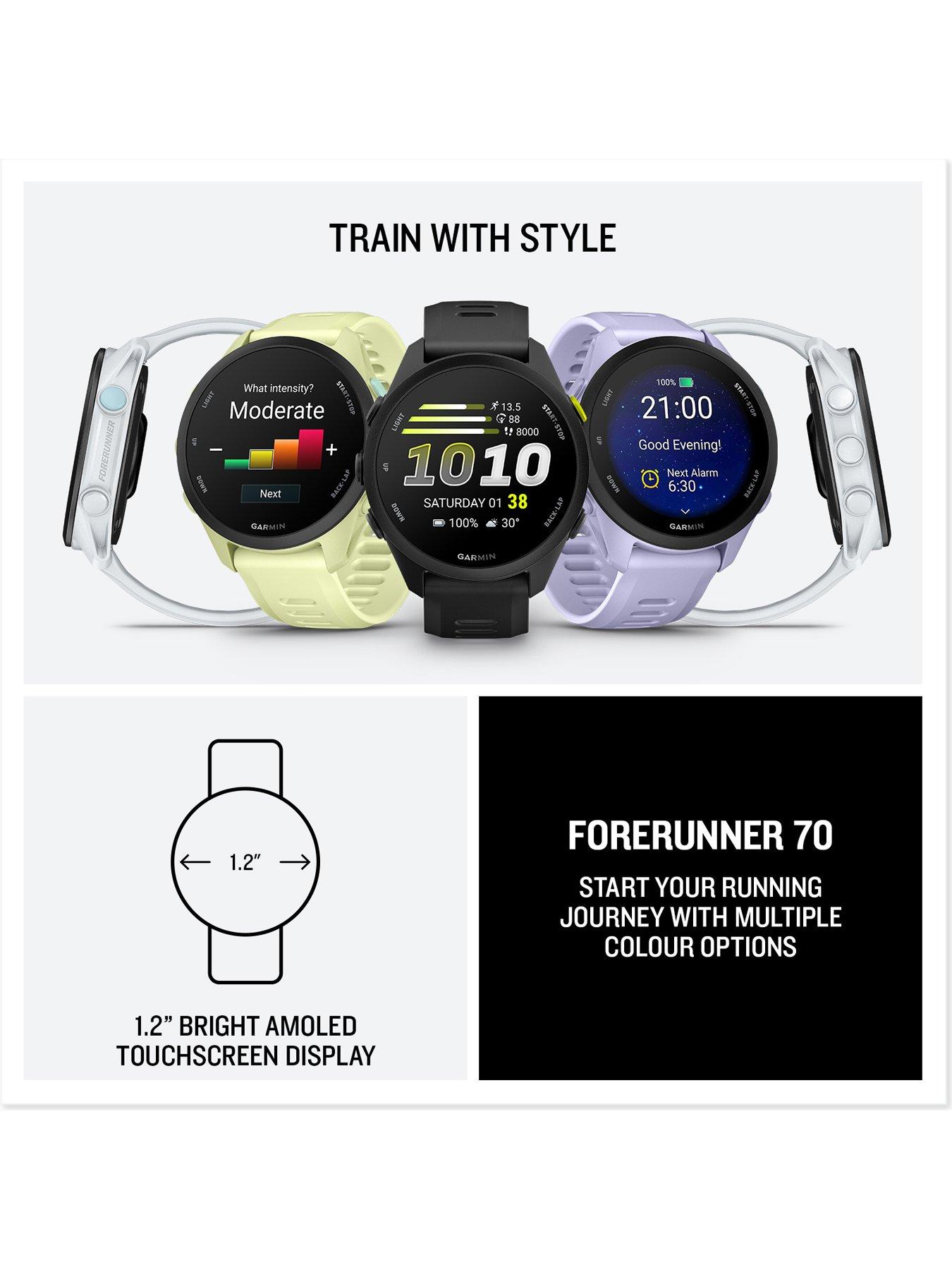 Image 7 of 7 of Garmin Forerunner 70, GPS, Cool Lavender, WW