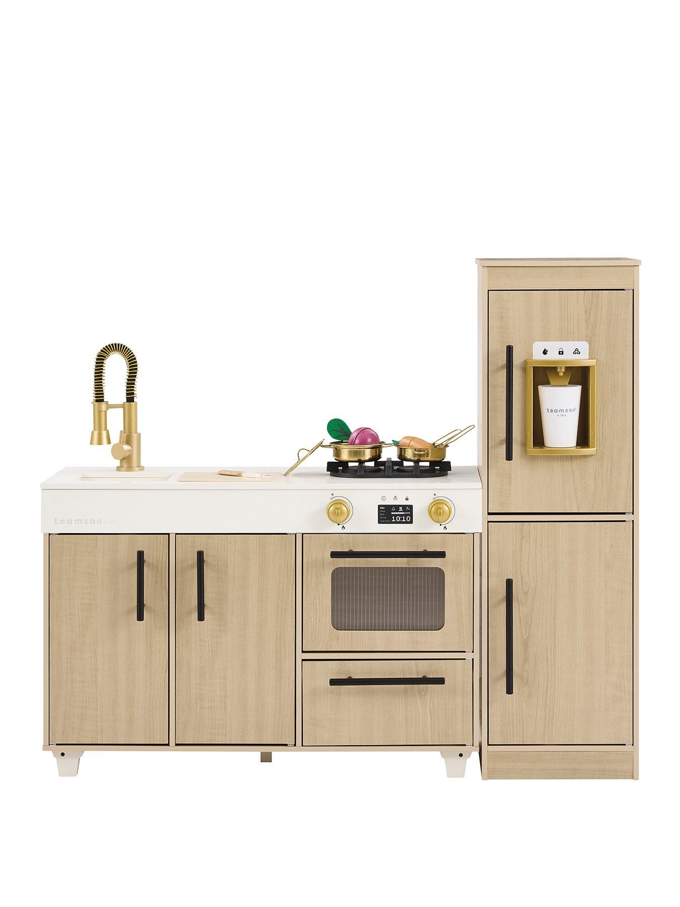 Teamson Kids Light Oak Deluxe Kitchen