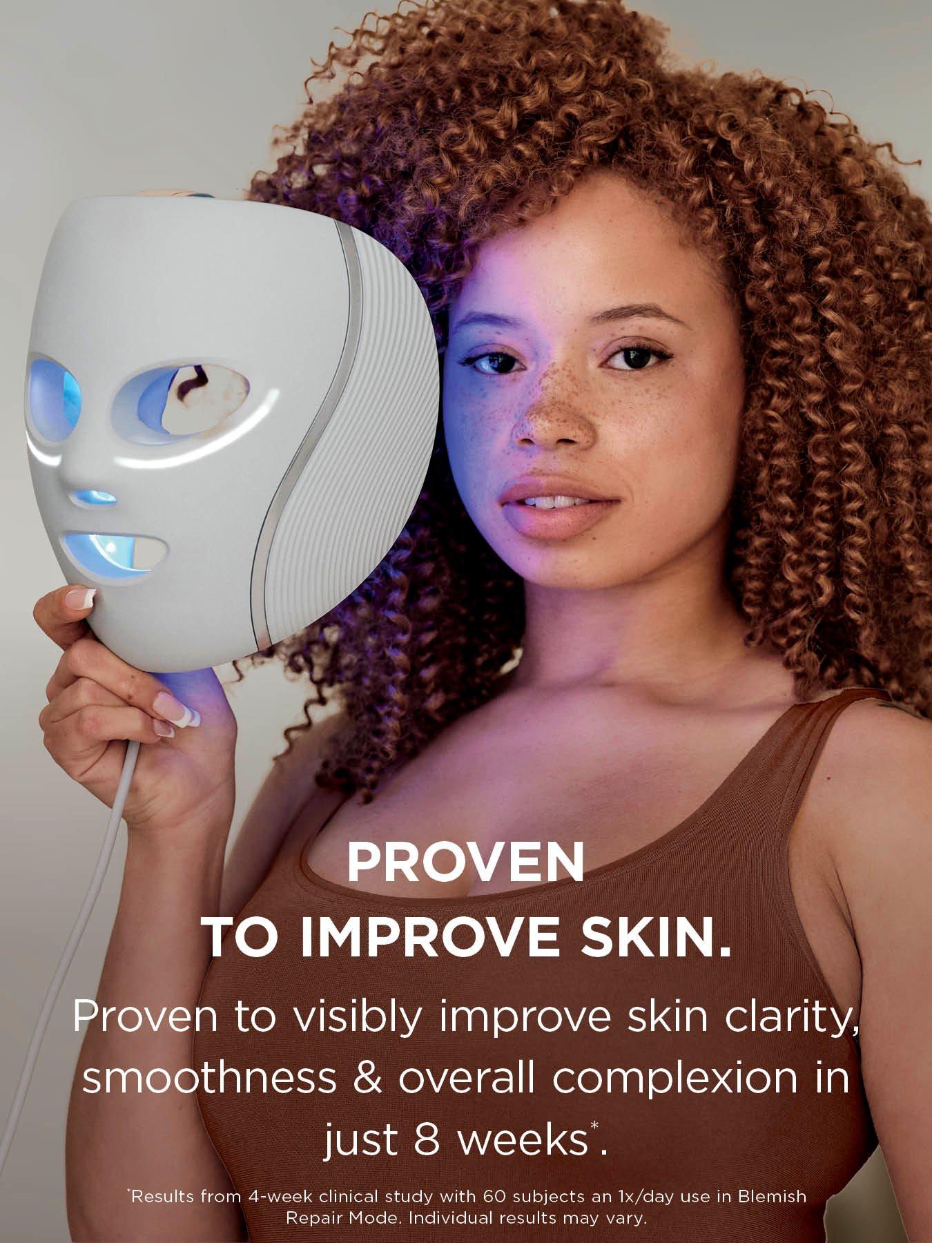 Image 5 of 5 of Shark CryoGlow LED Mask Pink and Caudalie Vinoperfect Jumbo Serum Duo (Worth &pound;386, Mask worth &pound;299.99 &amp; Serum worth &pound;86)
