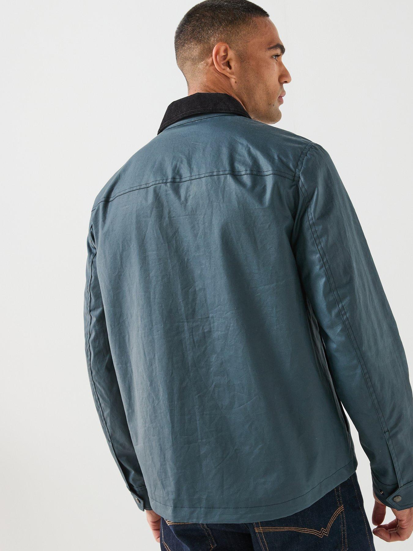 Image 2 of 6 of Belstaff Ground Dry Wax Jacket - Blue
