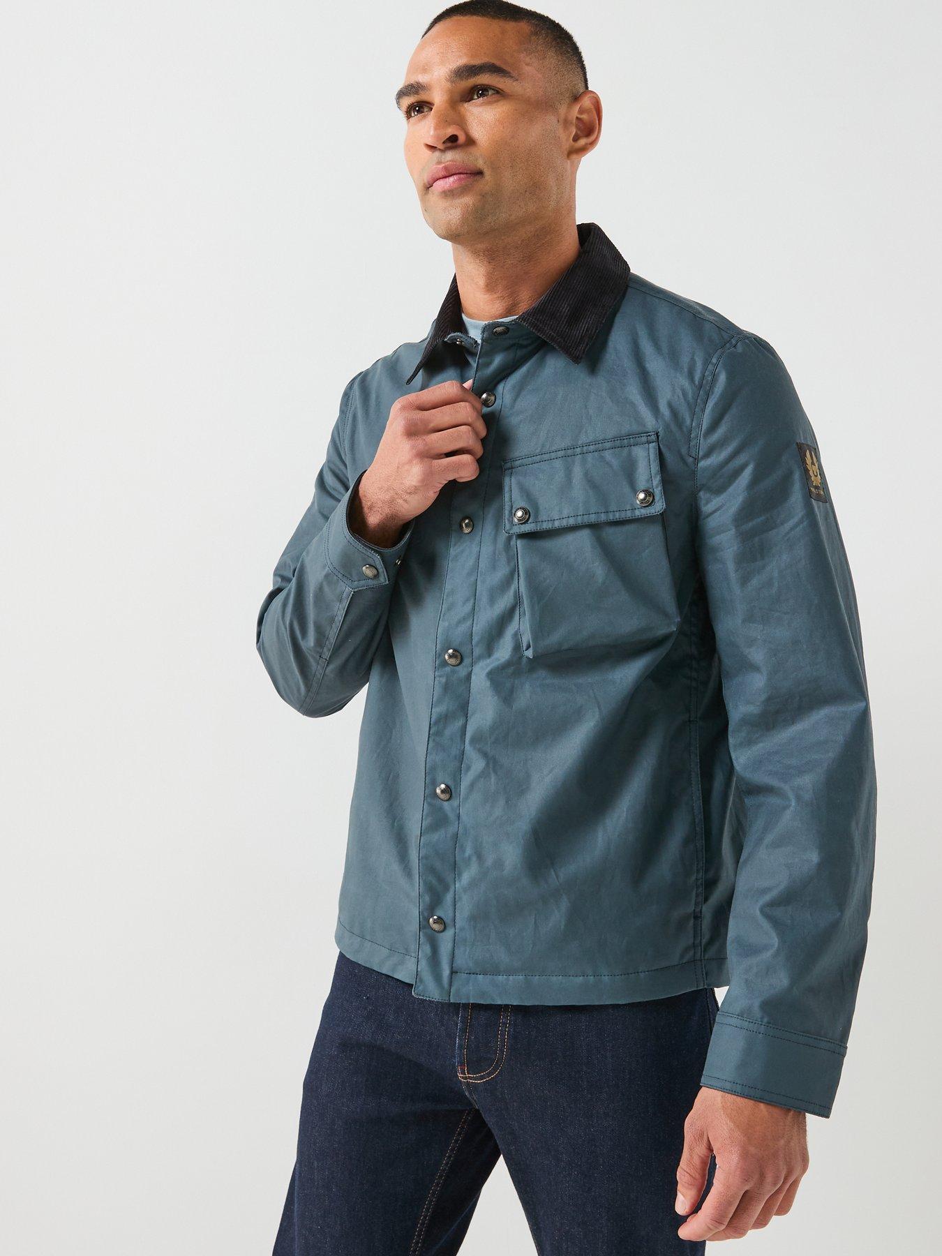 Image 6 of 6 of Belstaff Ground Dry Wax Jacket - Blue
