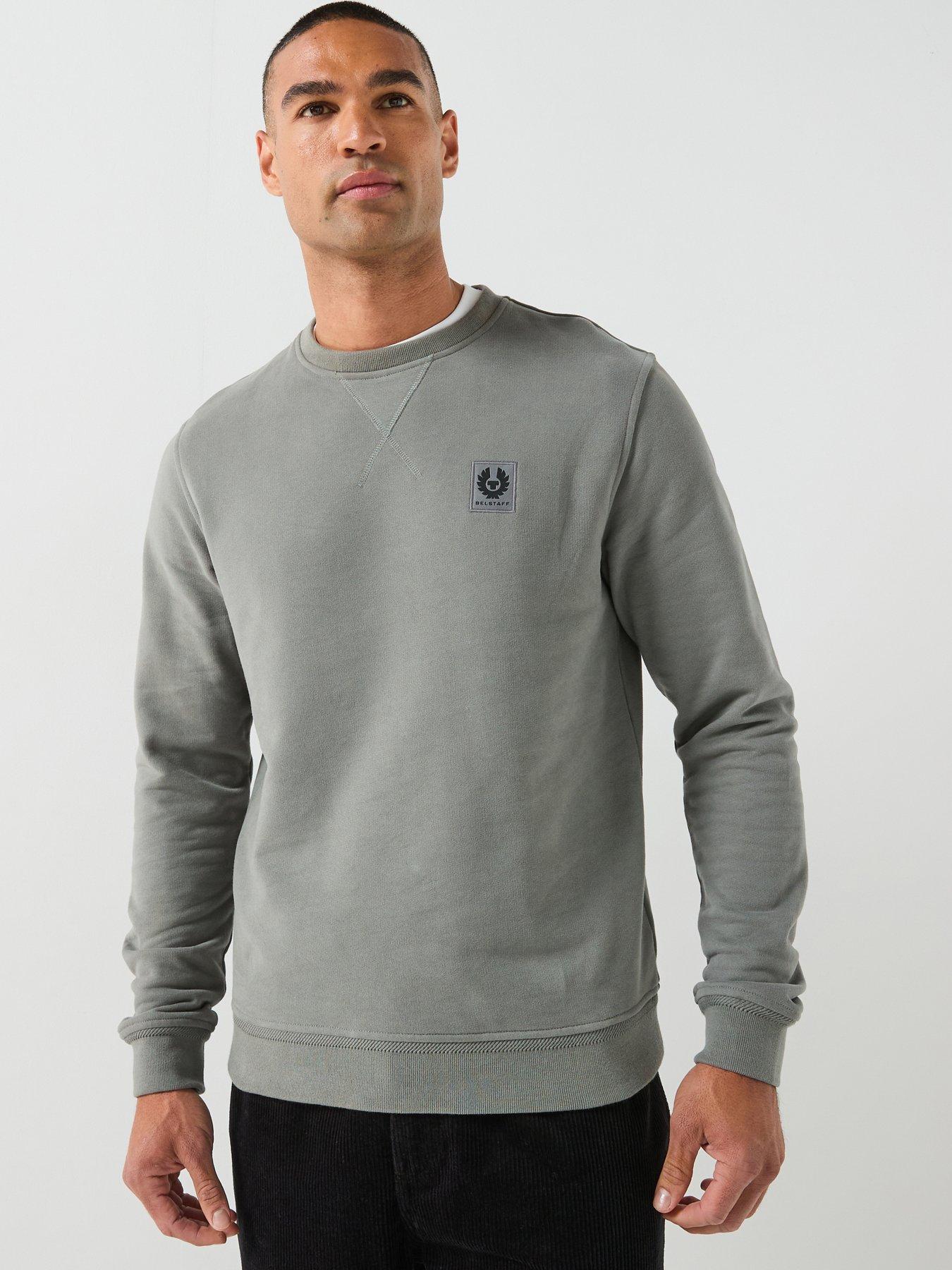 Belstaff Left Chest Patch Logo Polo Shirt - Grey