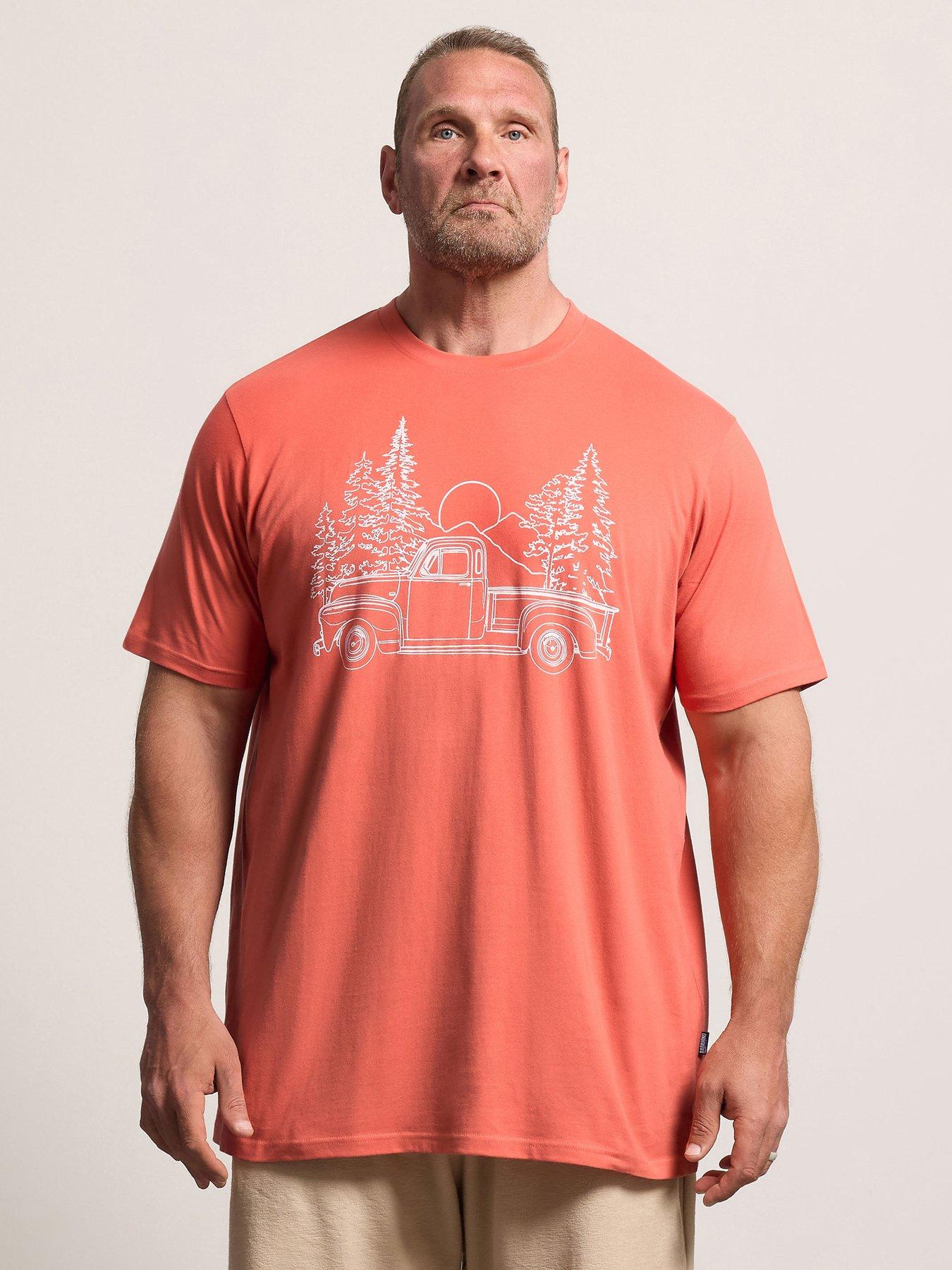 BadRhino Badrhino Pick Up Truck T-shirt Extra Long