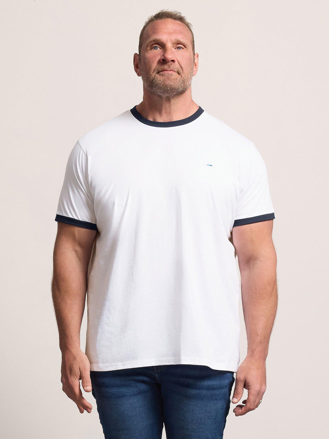 BadRhino Ringer T-Shirt - White