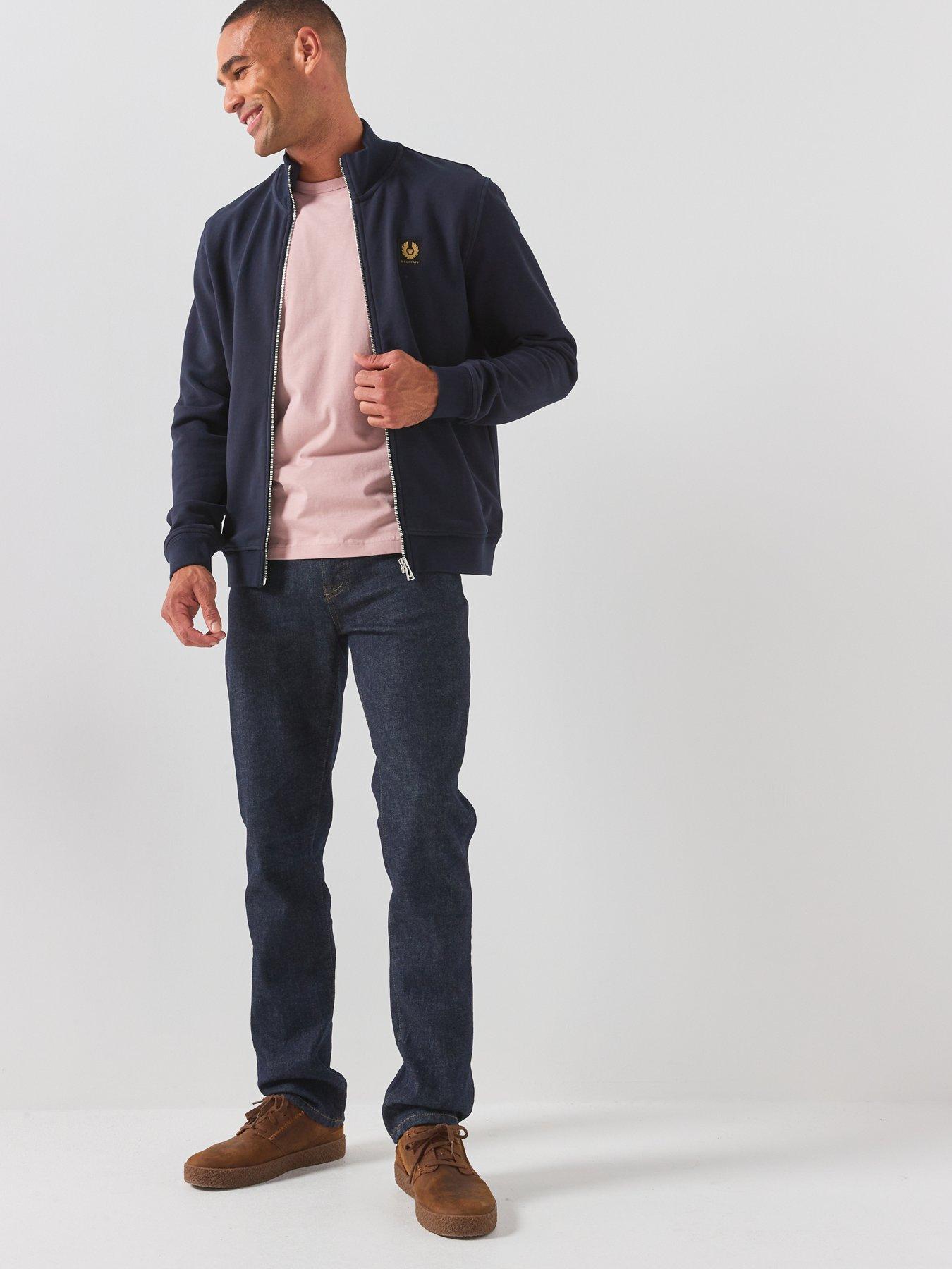 Image 3 of 6 of Belstaff Belstaff Left Chest Patch Full Zip Hoodie