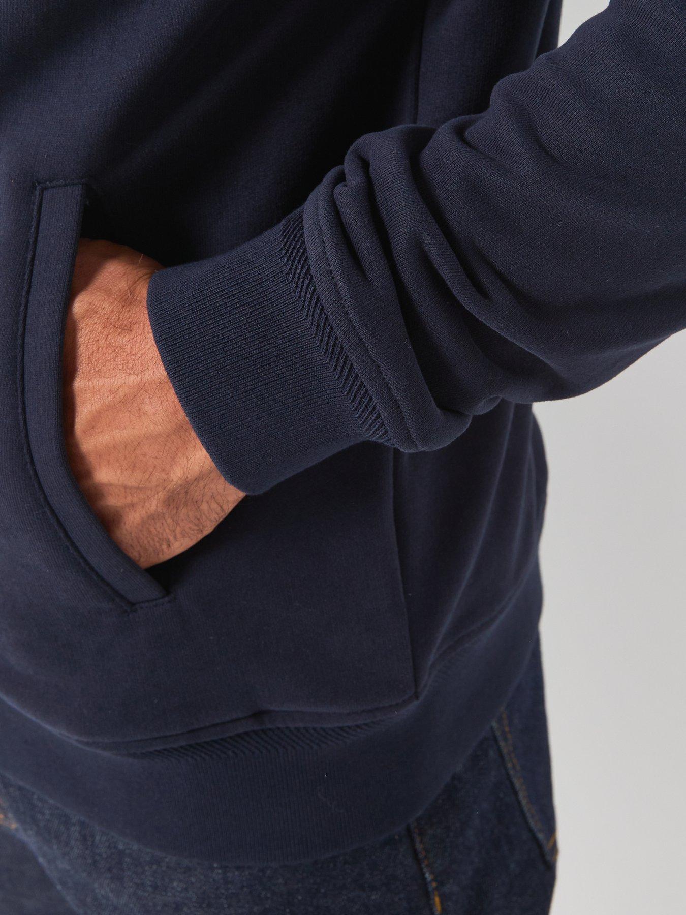 Image 5 of 6 of Belstaff Belstaff Left Chest Patch Full Zip Hoodie