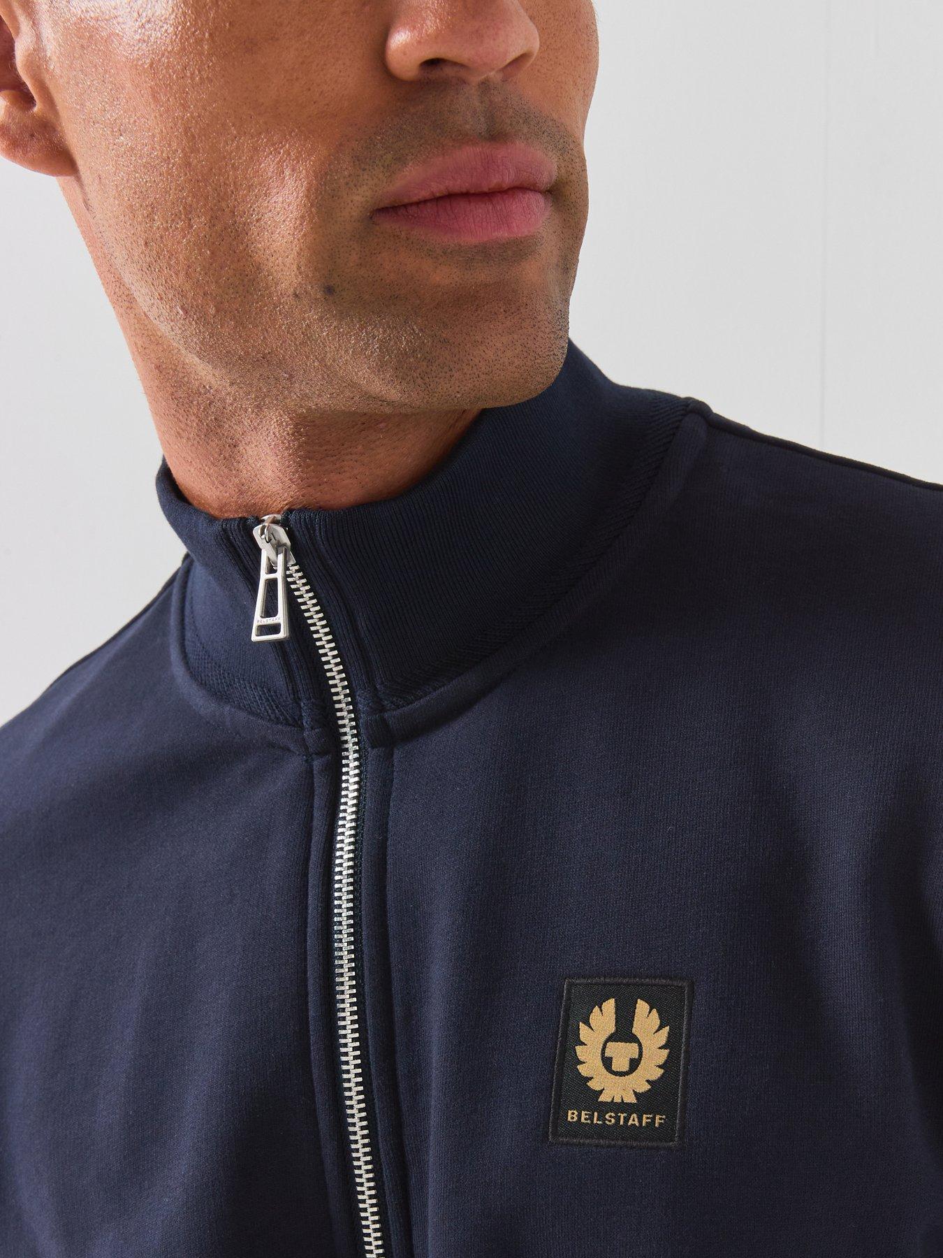 Image 6 of 6 of Belstaff Belstaff Left Chest Patch Full Zip Hoodie