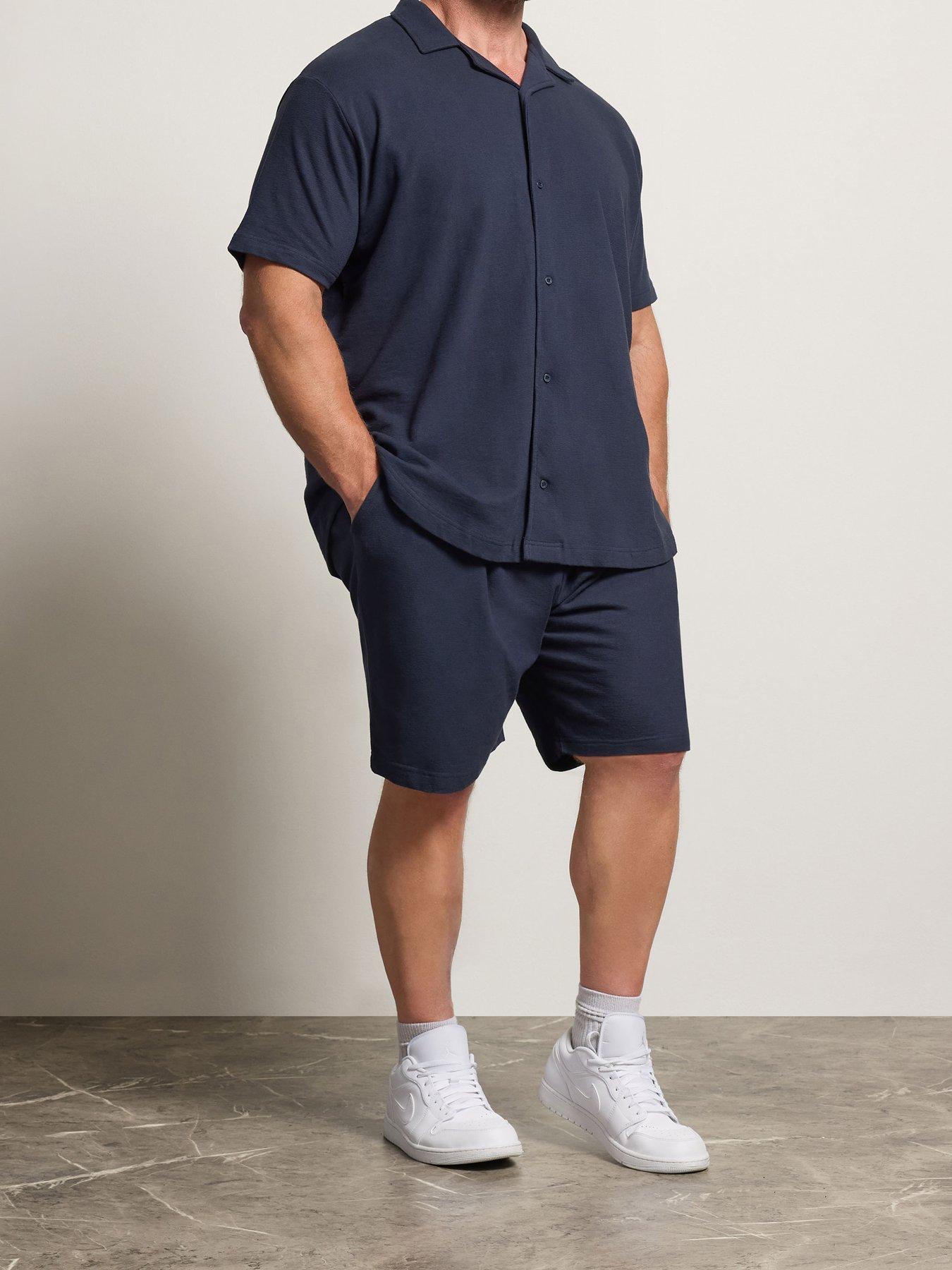 BadRhino Lightweight Cotton Jersey Short - Blue