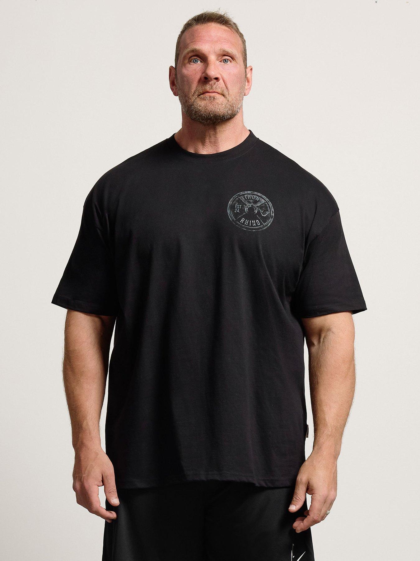 BadRhino Badrhino Ironrhino Weight Plate T-shirt