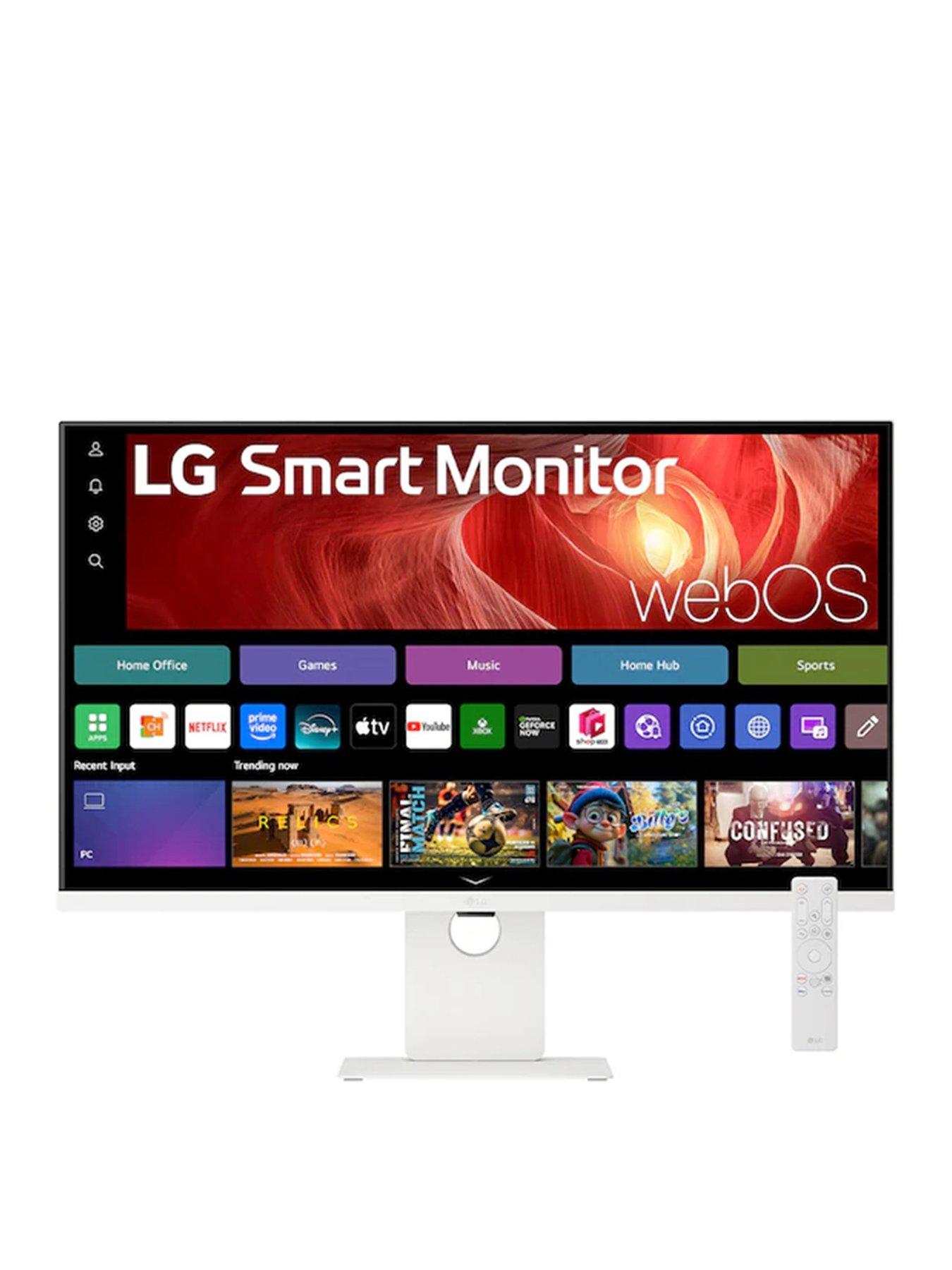 LG 37U730SA-W 36.5in IPS White Multimedia Smart Monitor