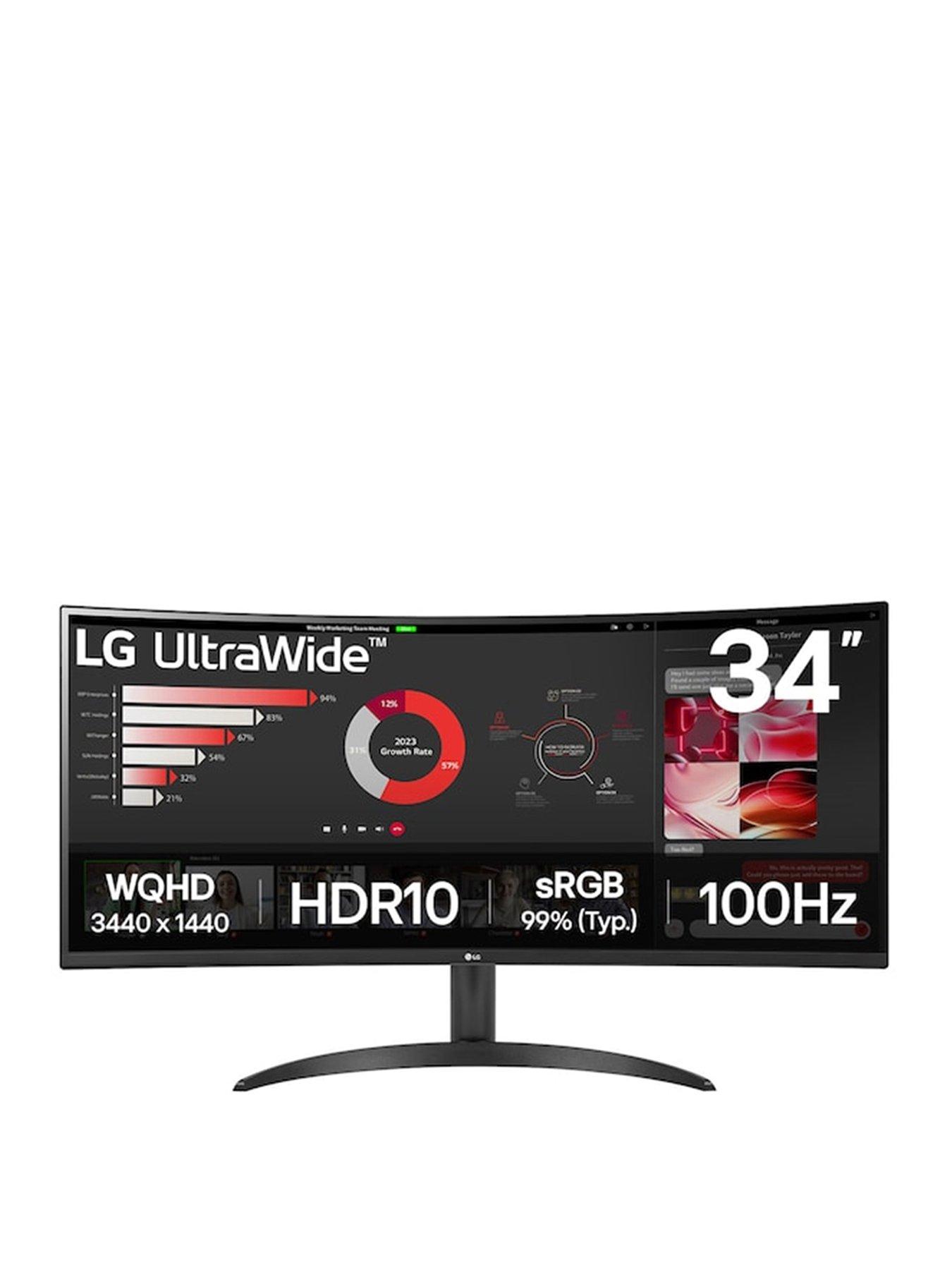 Image 1 of 7 of LG 32UR500K-B 31.5in VA LED Black Multimedia Monitor