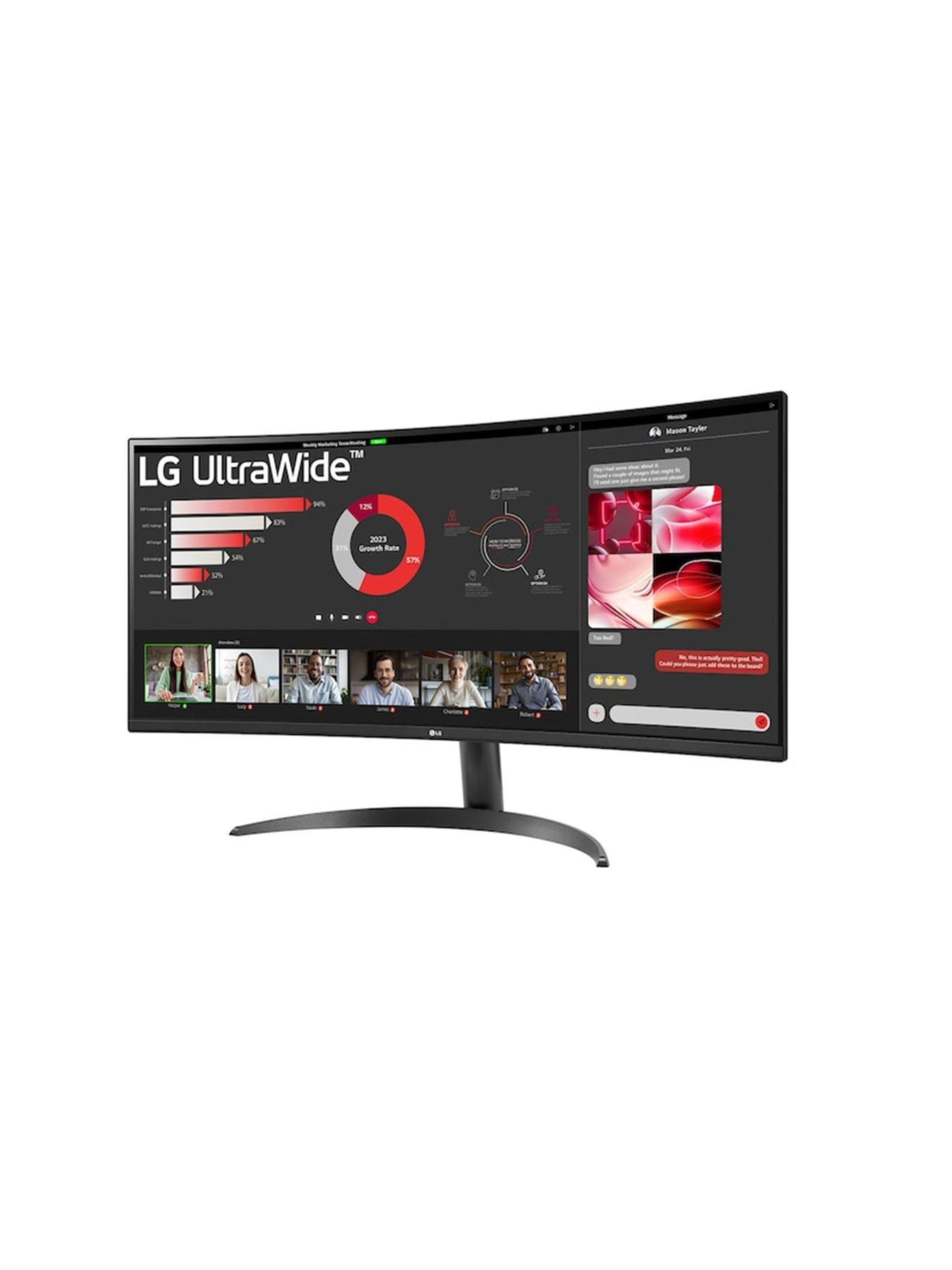 Image 2 of 7 of LG 32UR500K-B 31.5in VA LED Black Multimedia Monitor