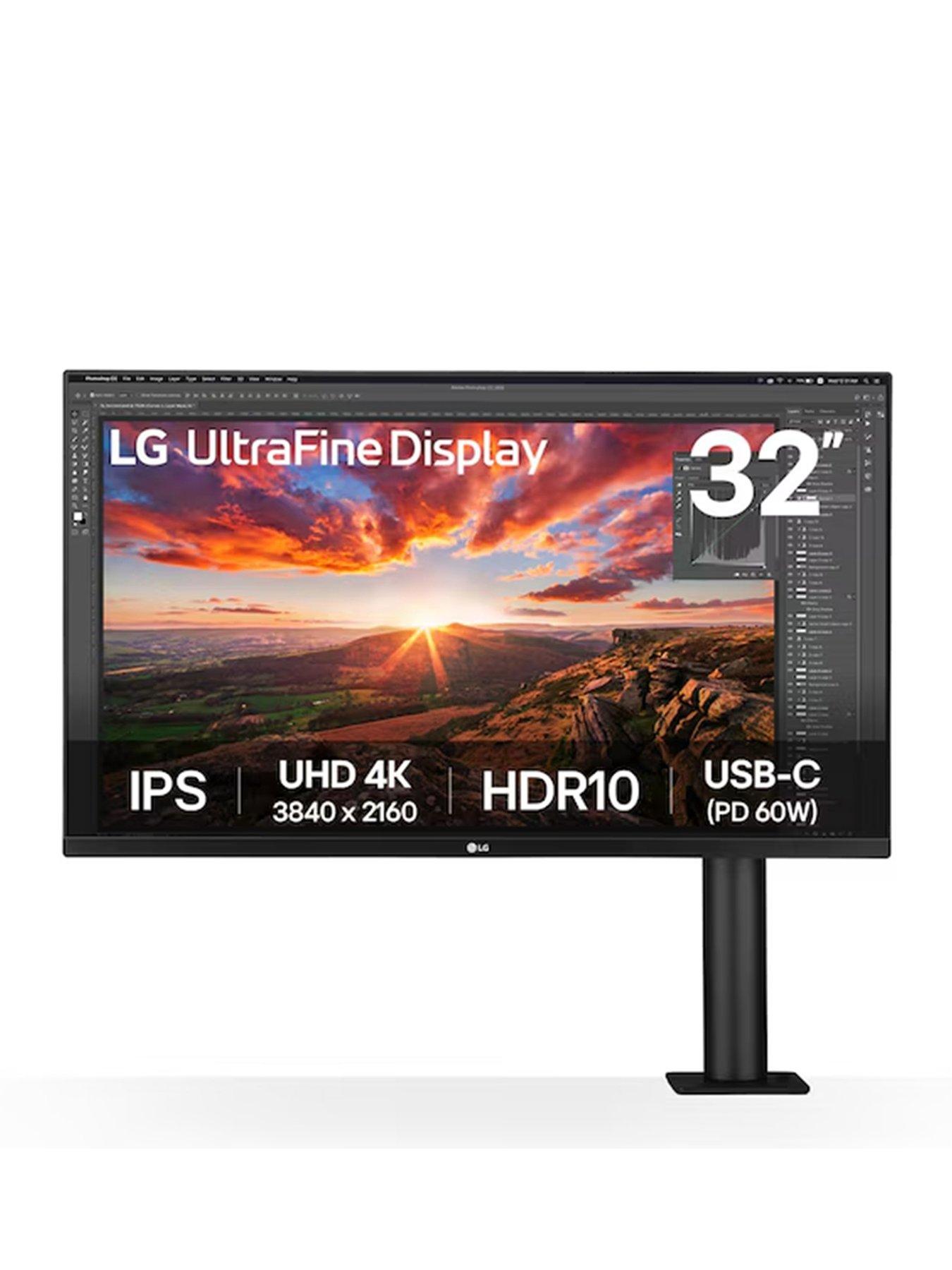 LG 32UN880K-B 31.5in IPS LED Black/White Multimedia Monitor