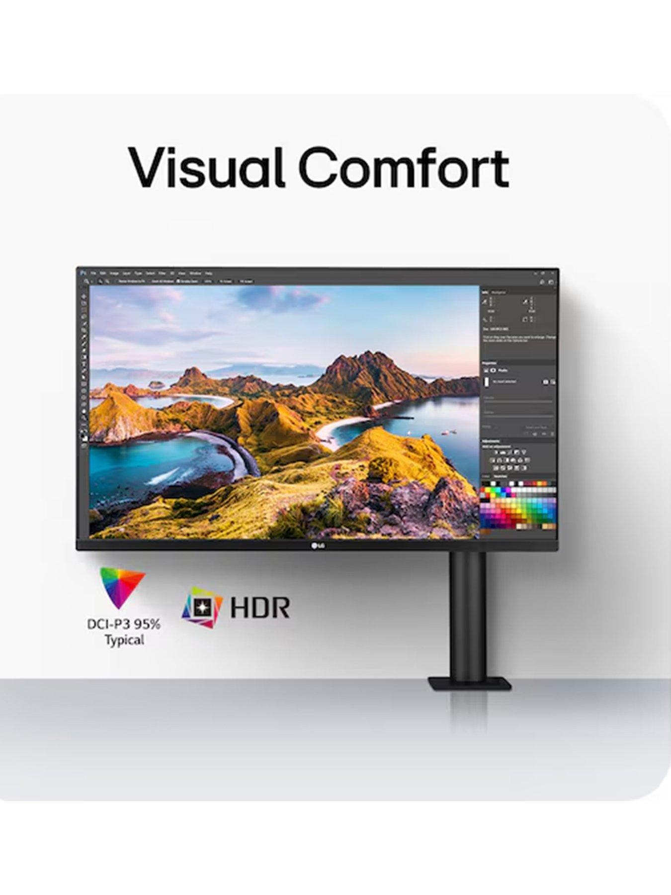 Image 4 of 7 of LG 32UN880K-B 31.5in IPS LED Black/White Multimedia Monitor