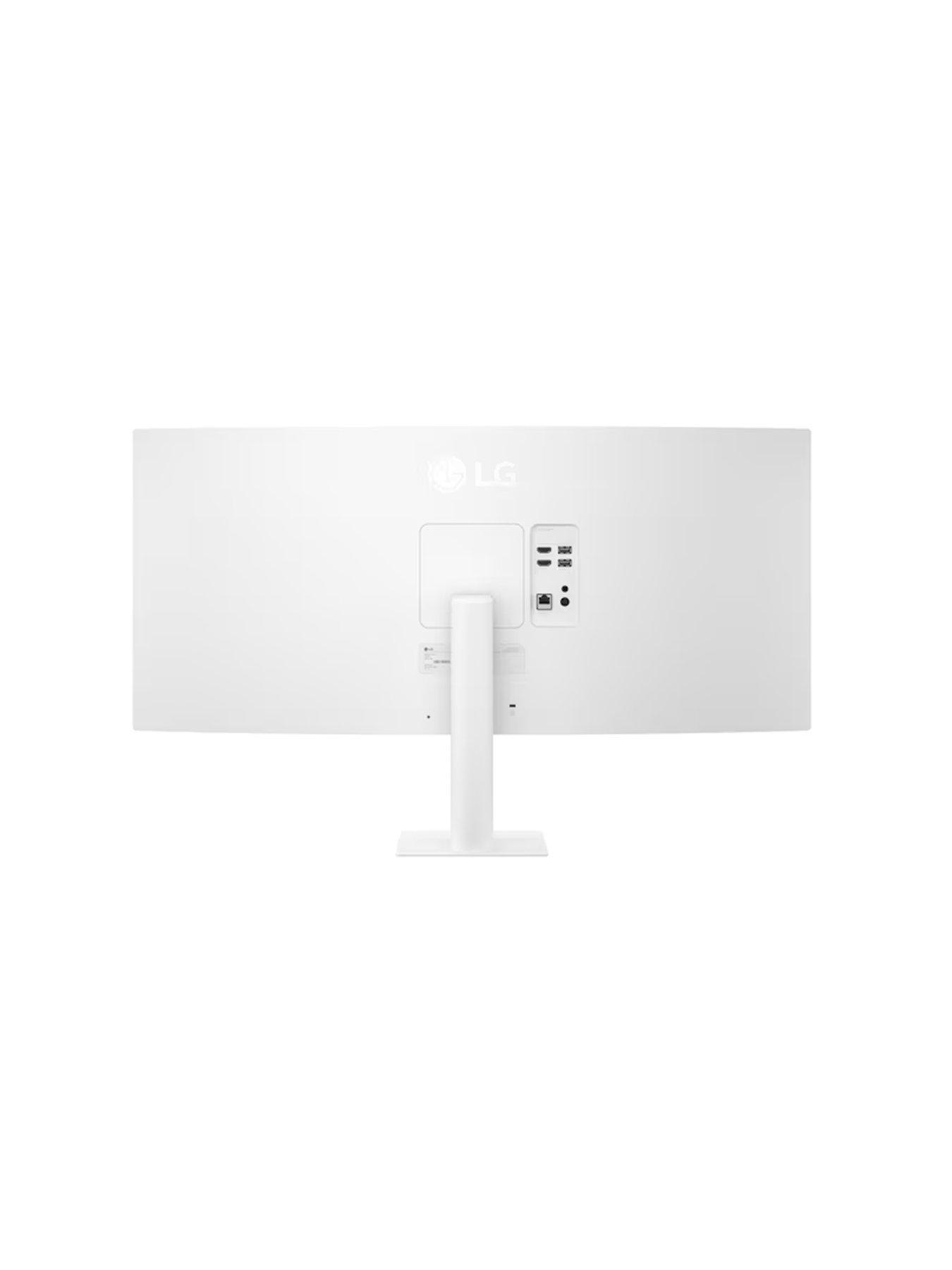 Image 5 of 7 of LG 34U601SA-W 34in VA White Multimedia Curved Smart Monitor