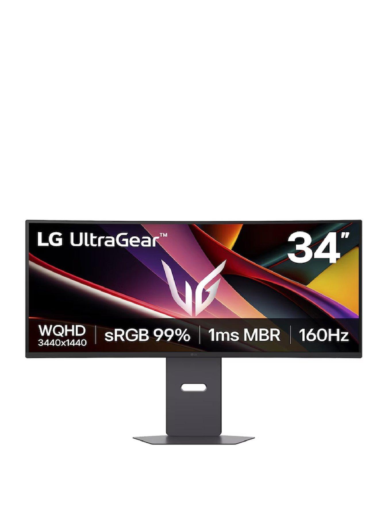 Image 1 of 7 of LG 34G600A-B 34in VA LED Black Multimedia Curved Monitor