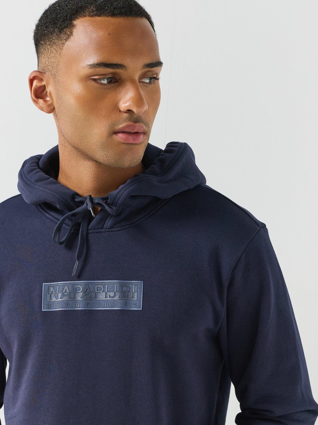 Image 5 of 6 of NAPAPIJRI Mens B-box Logo Hooide - Blue