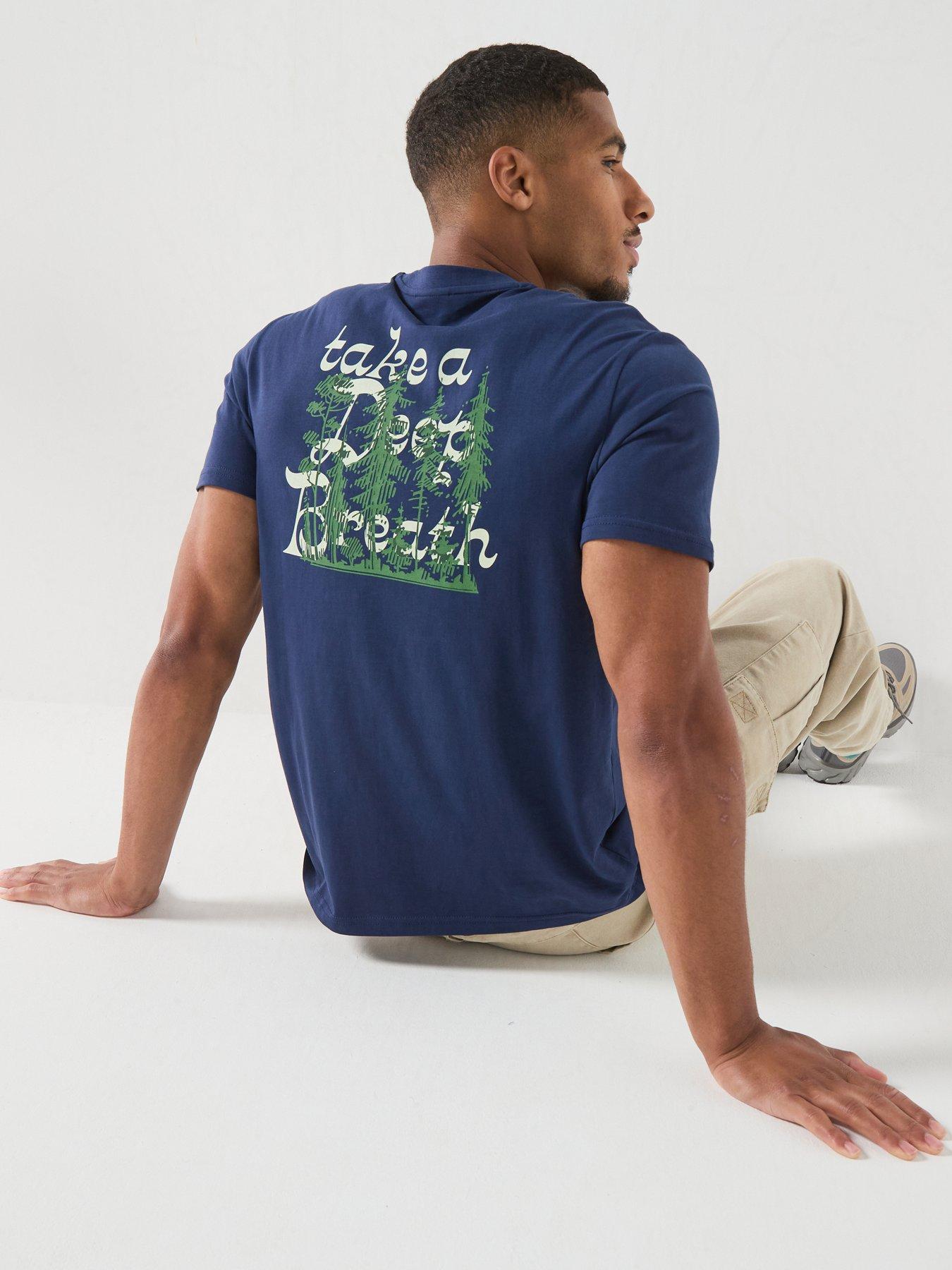 Image 4 of 5 of NAPAPIJRI Mens S-yose S Hort Sleeve T Shirt - Acade